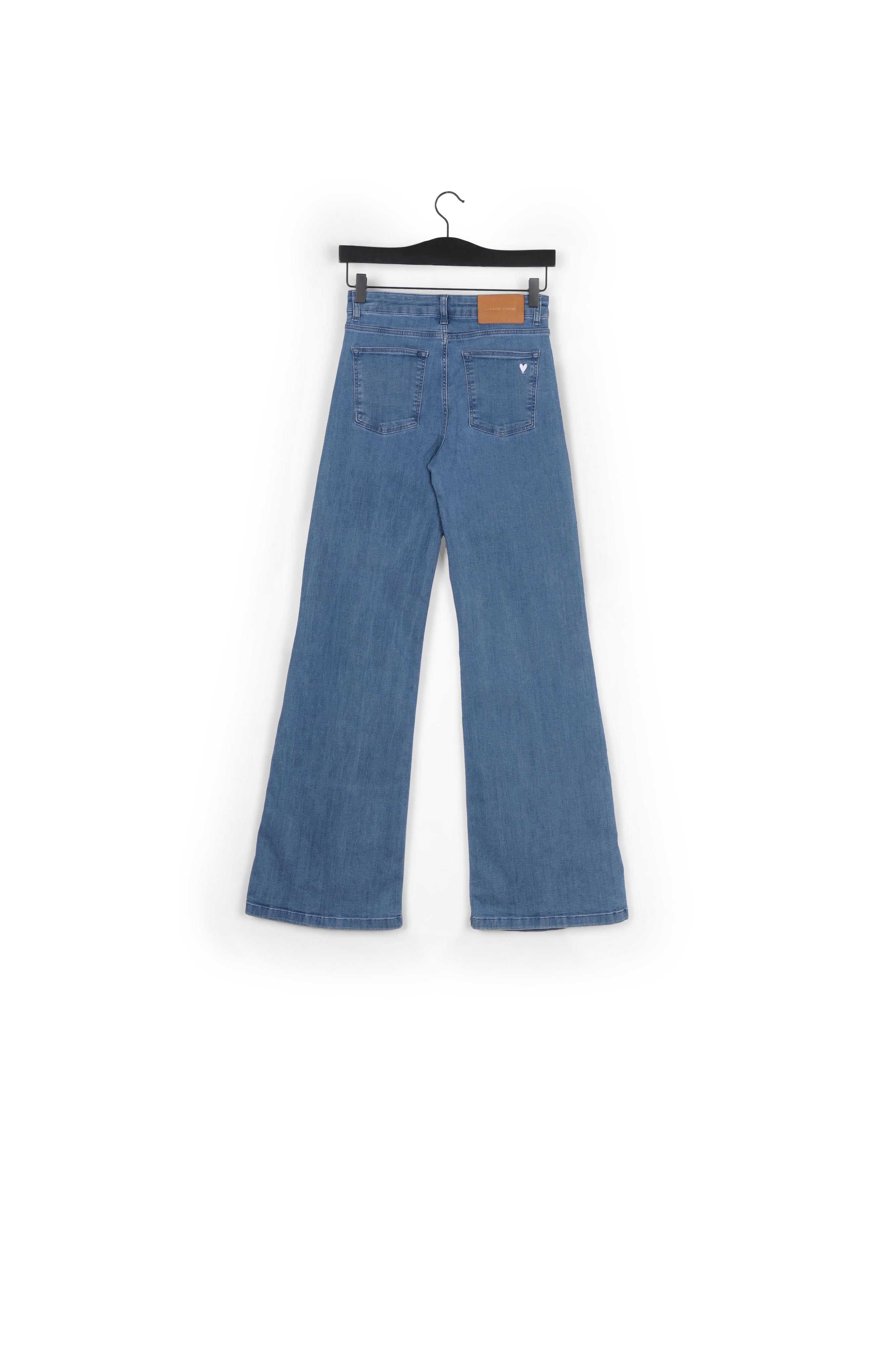 Eva Denim Wide Leg Trousers Fabienne chapot - second hand