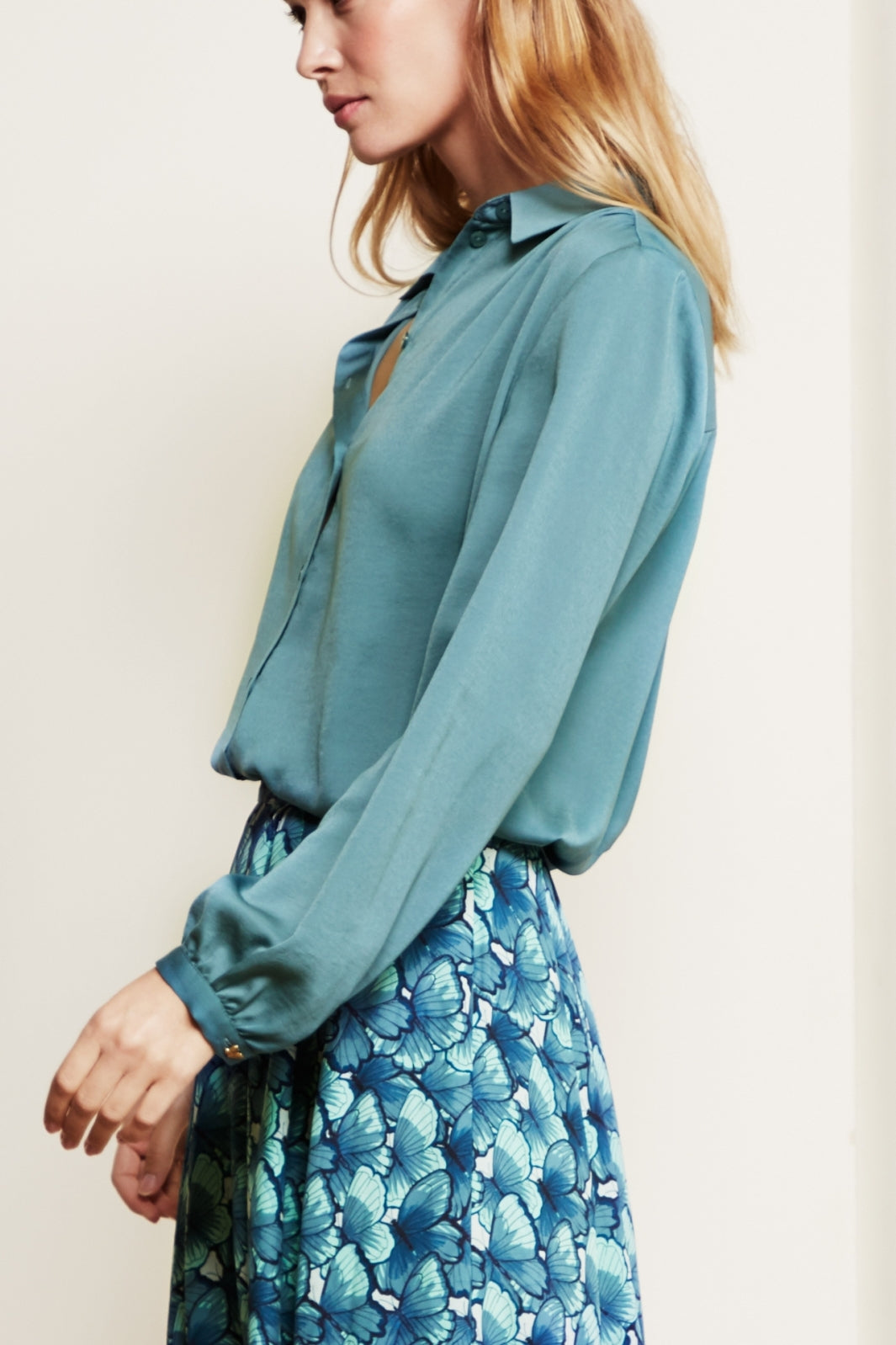 Mira Solid Otte Blouse Fabienne chapot - second hand