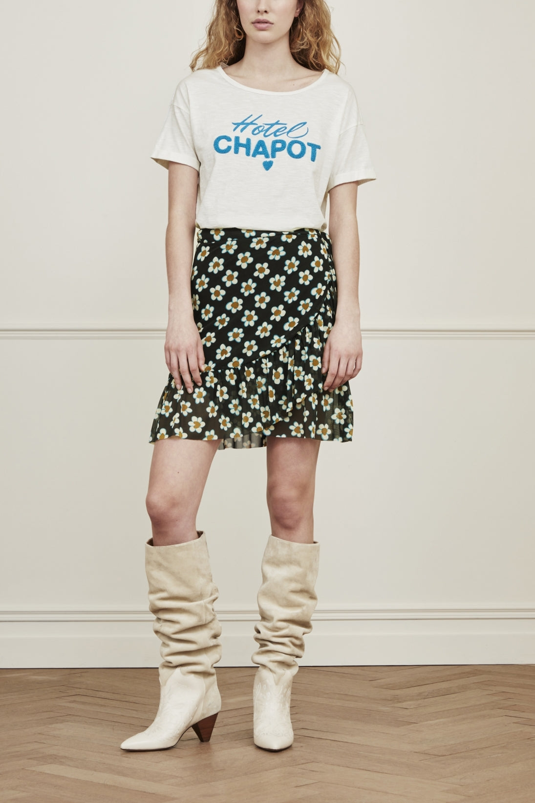 Rosa T-Shirt Fabienne chapot - second hand