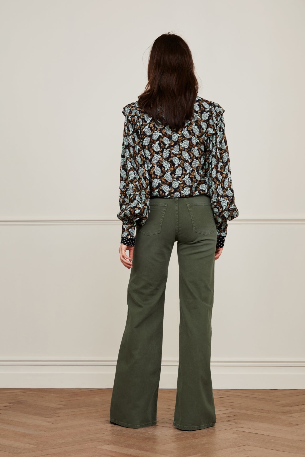 Eva wide leg trousers Fabienne chapot - second hand