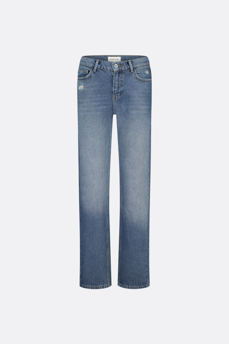 Marie Straight Low-rise Jeans Fabienne chapot - second hand