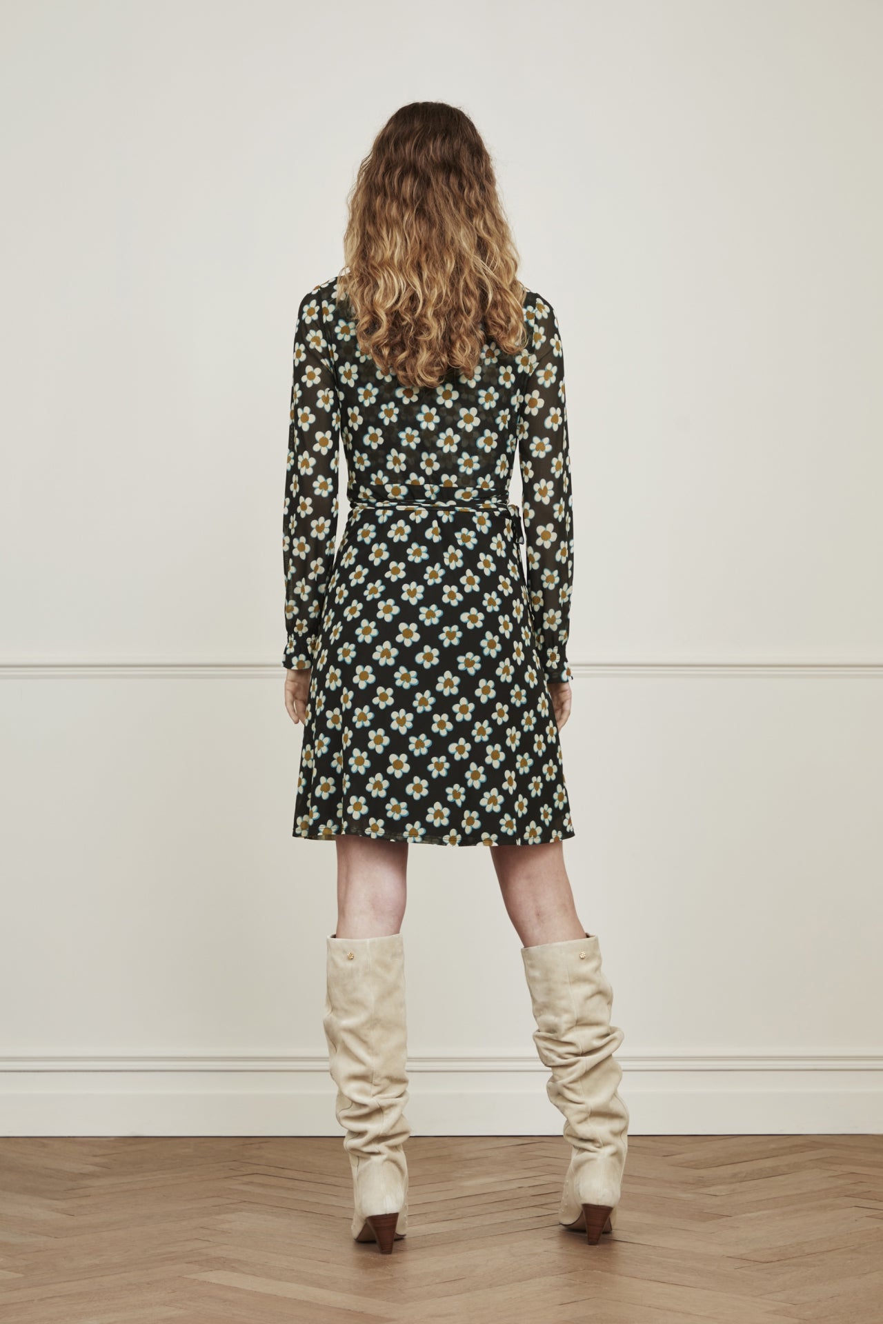 Natasja Mesh Short Dress Fabienne chapot - second hand