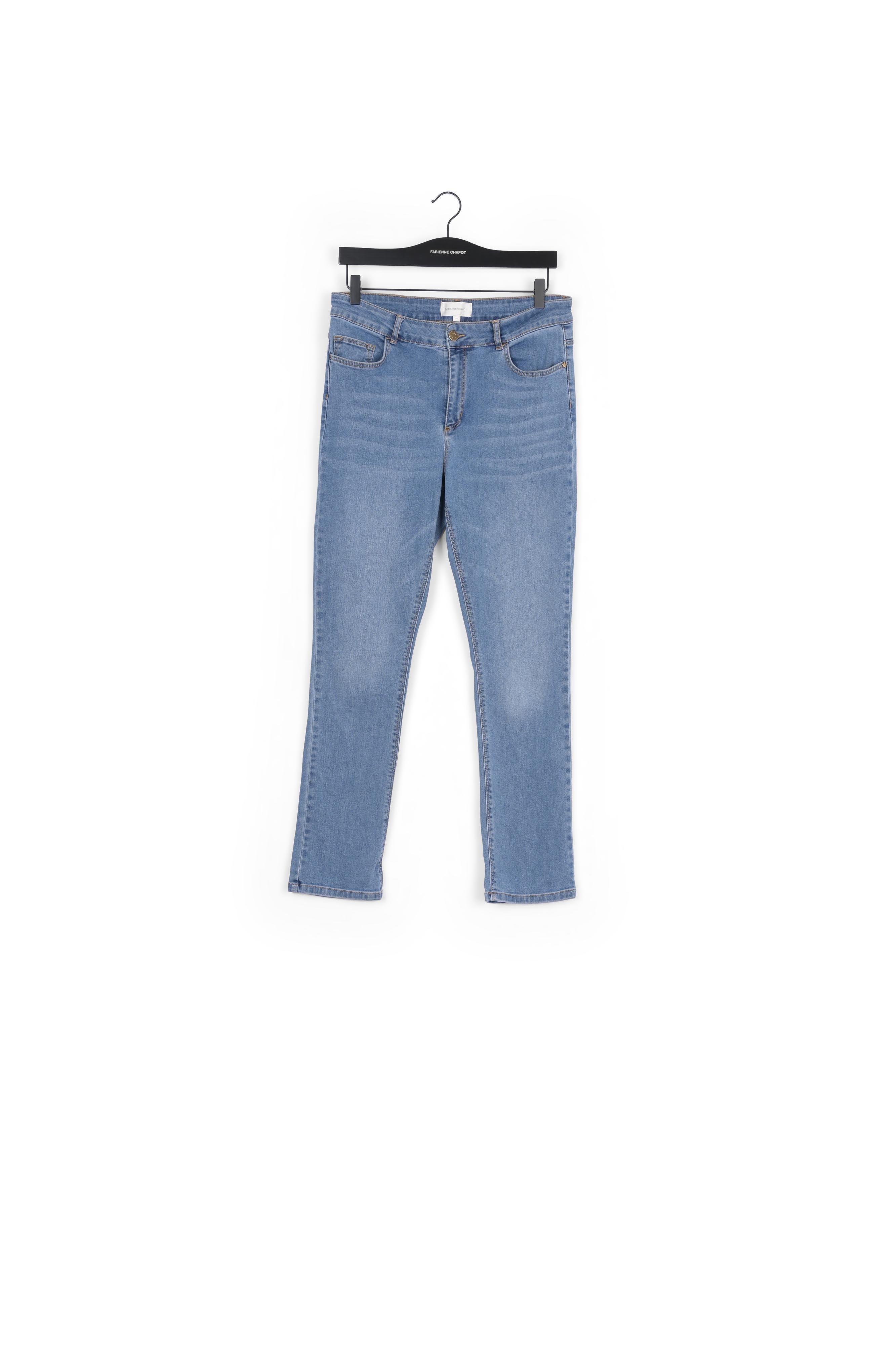 Eva Denim Slim Trousers Fabienne chapot - second hand