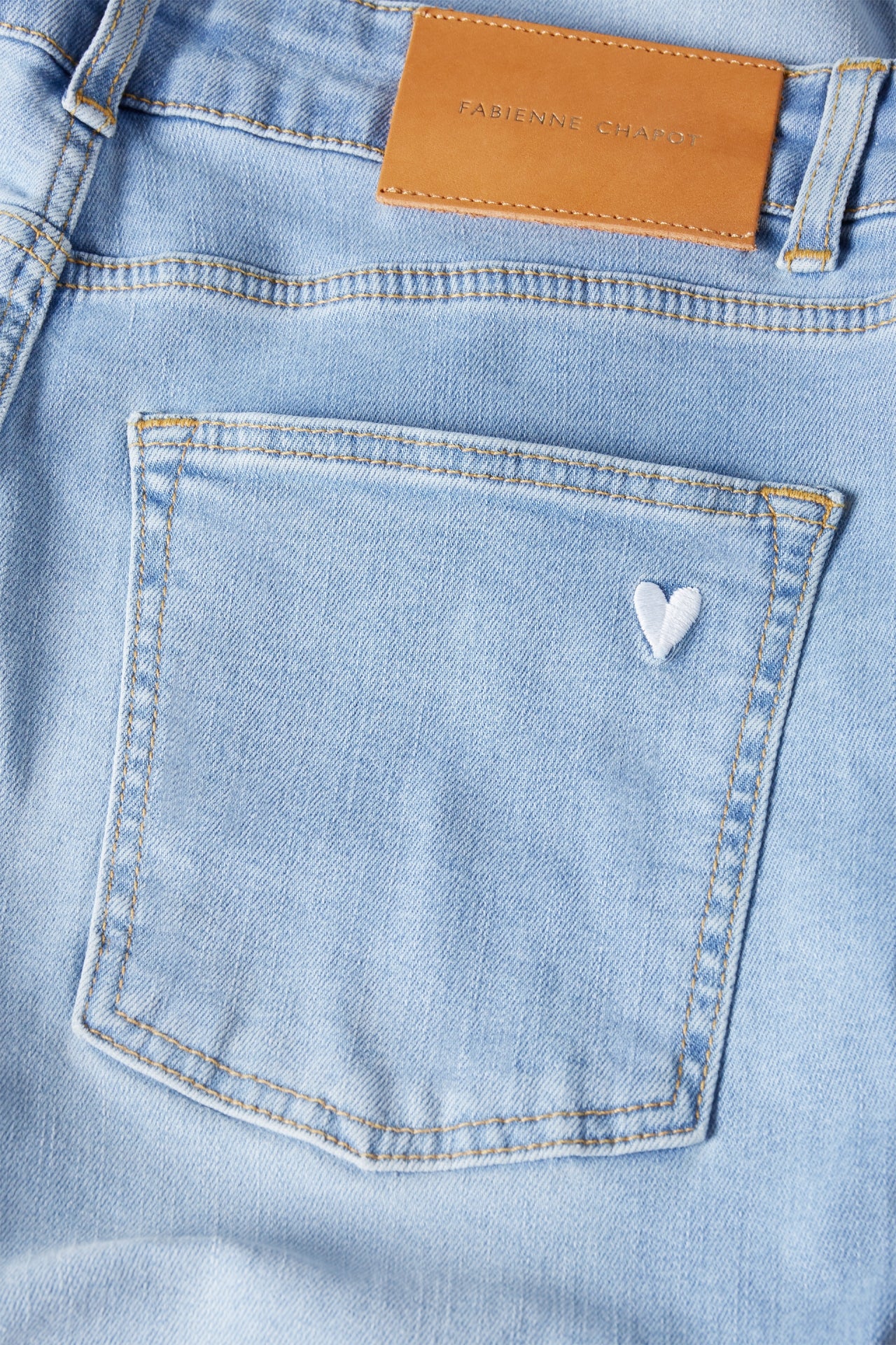 Eva Denim Slim Trousers Fabienne chapot - second hand