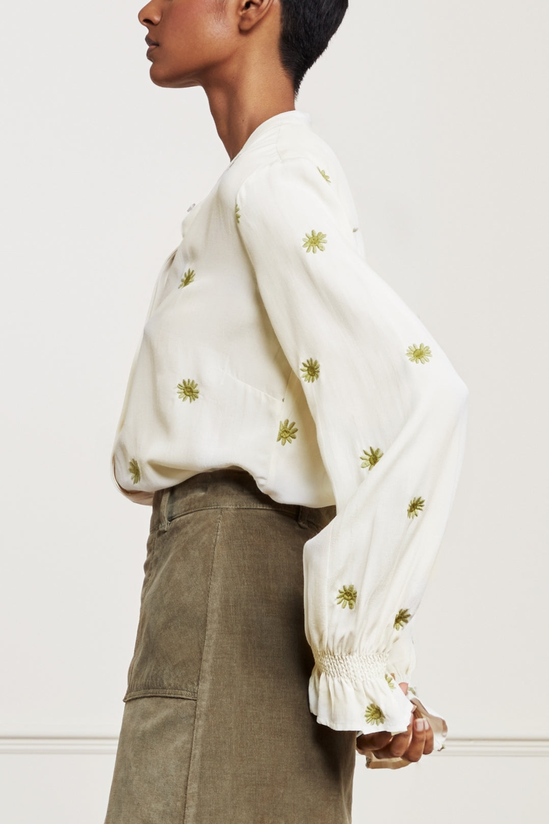 Studio Embro Blouse Fabienne chapot - second hand