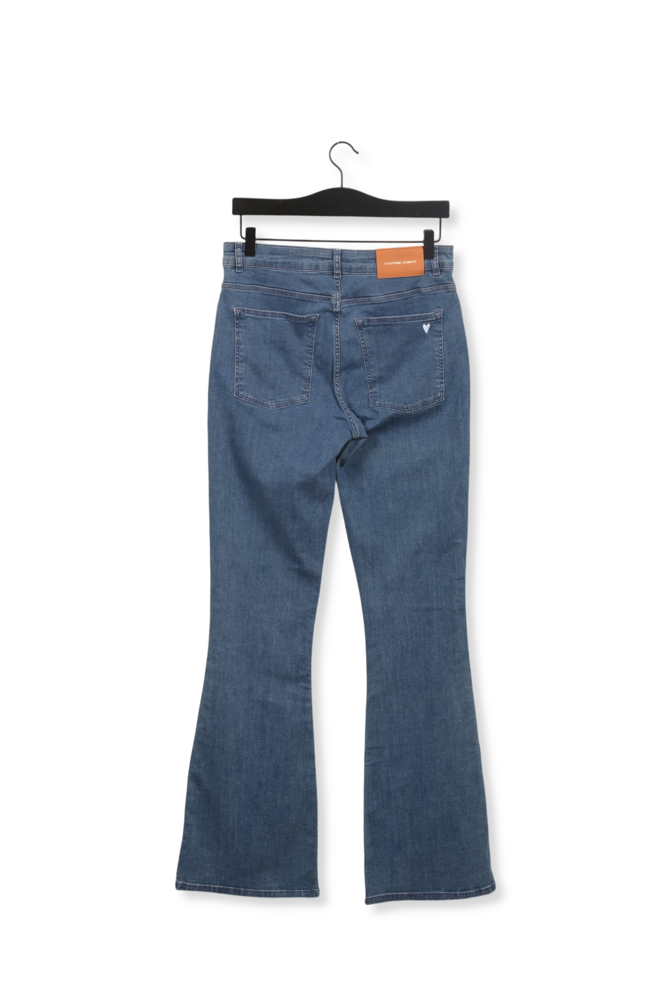 Eva Denim Flare Trousers Fabienne chapot - second hand
