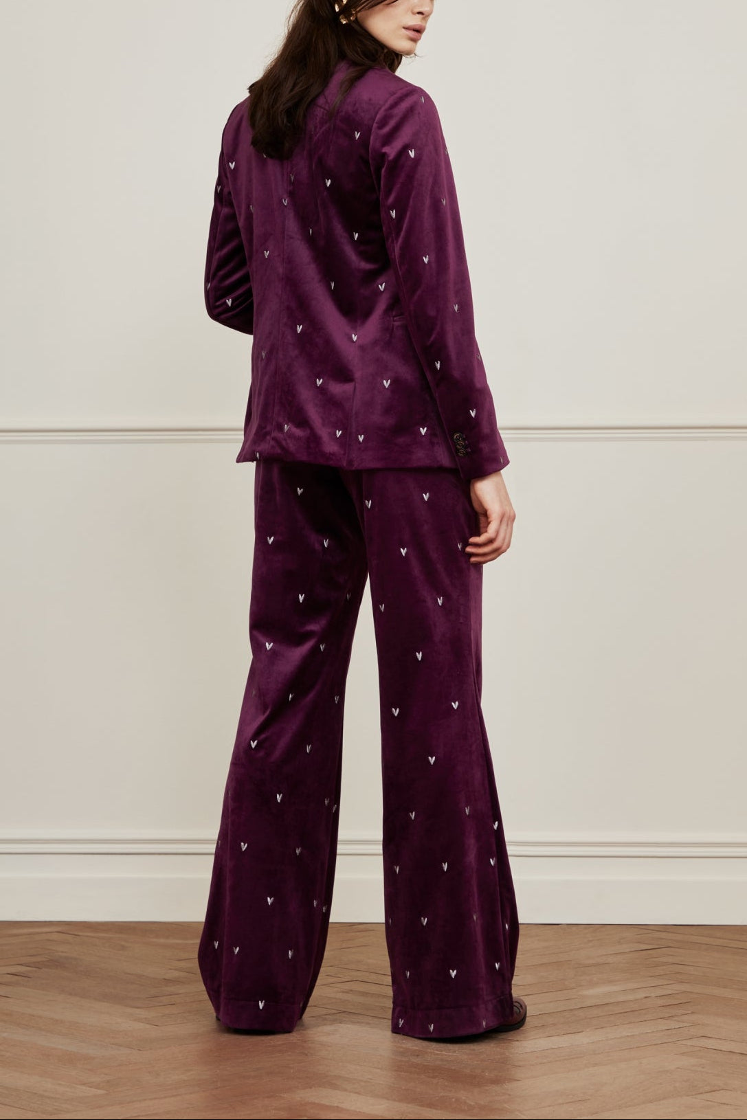 Puck Velvet Trousers Fabienne chapot - second hand
