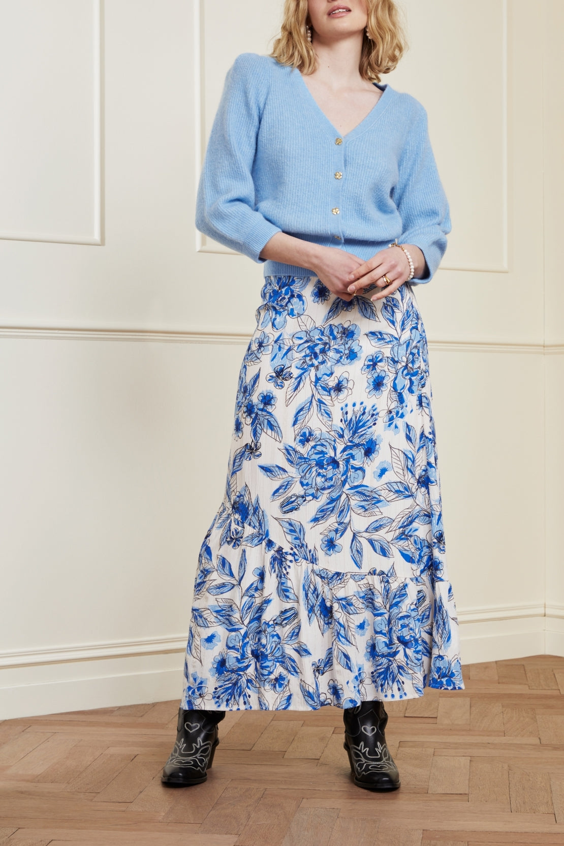 Sally Cardigan 3/4 Sleeve Fabienne chapot - second hand