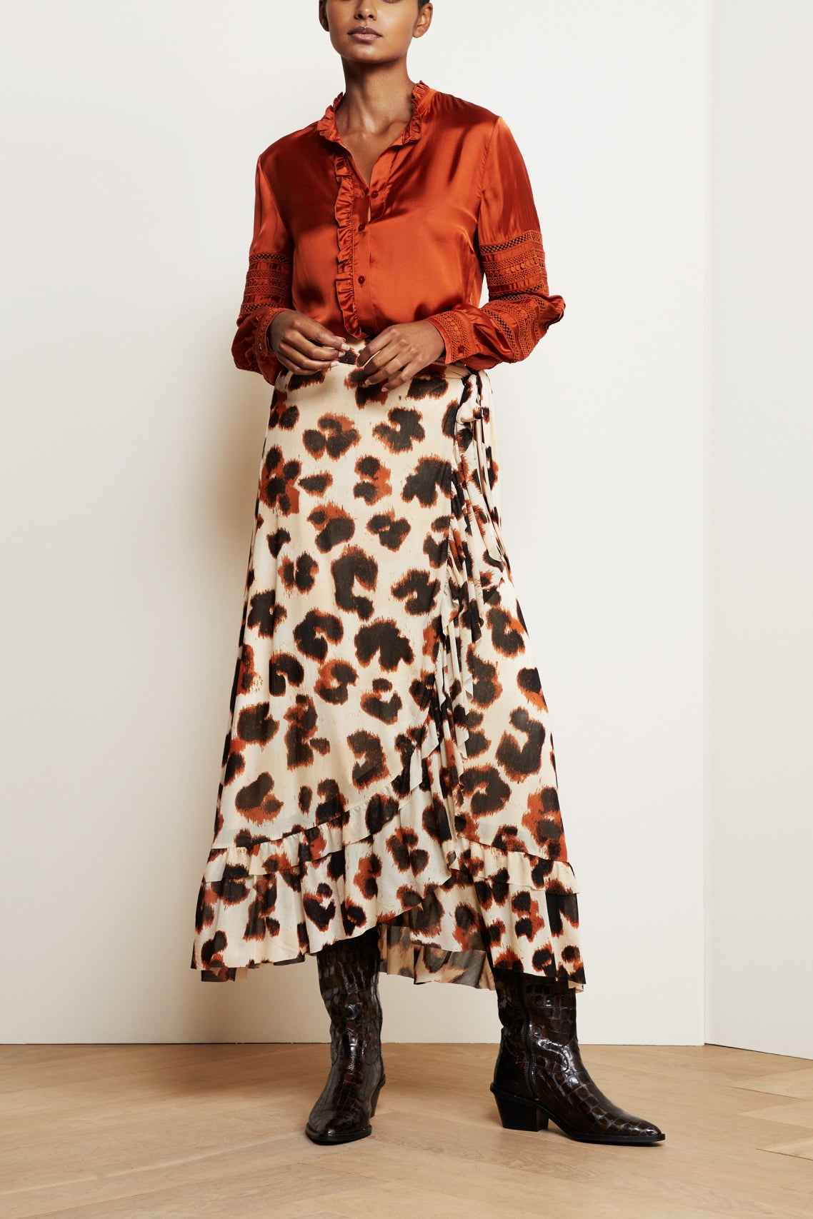 Bobo Frill Skirt Fabienne chapot - second hand