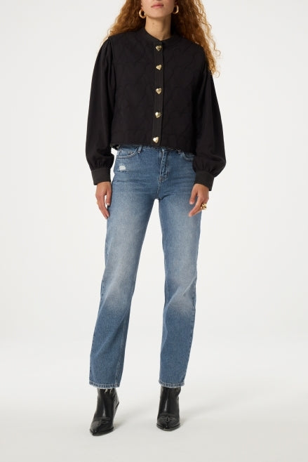 Marie Straight Low-rise Jeans Fabienne chapot - second hand