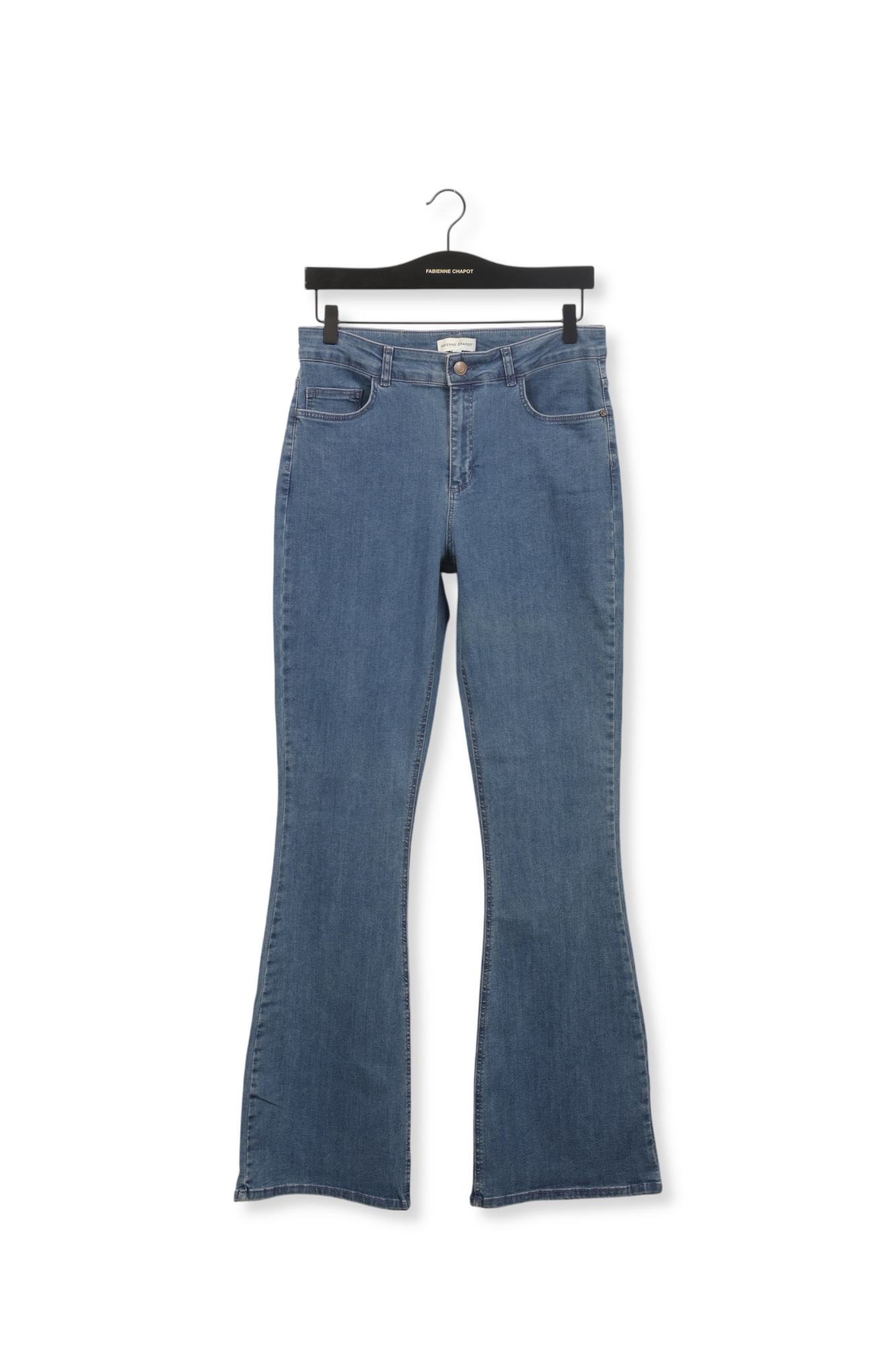 Eva Denim Flare Trousers Fabienne chapot - second hand
