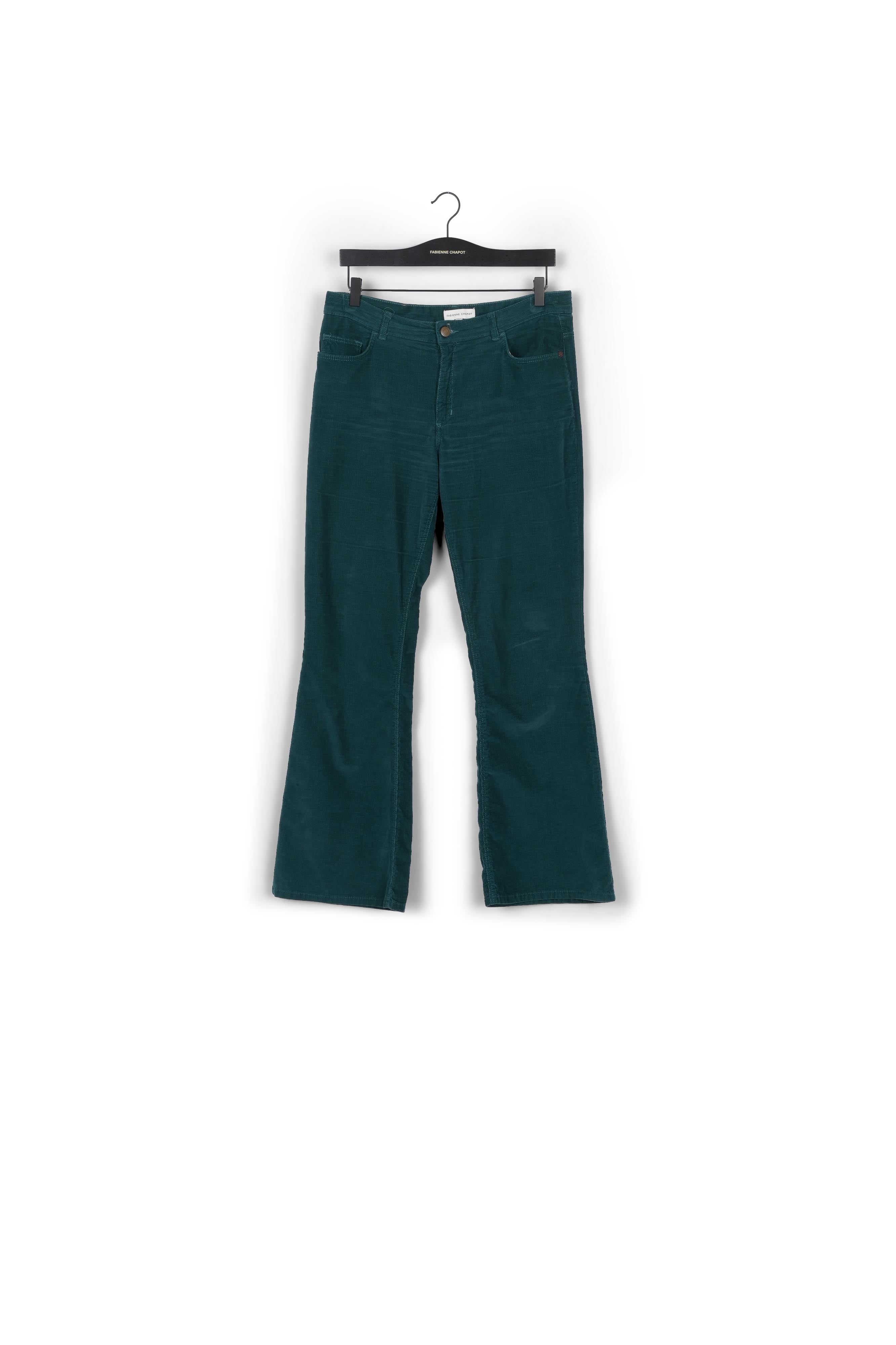 Eva Corduroy Flare Trousers Fabienne chapot - second hand
