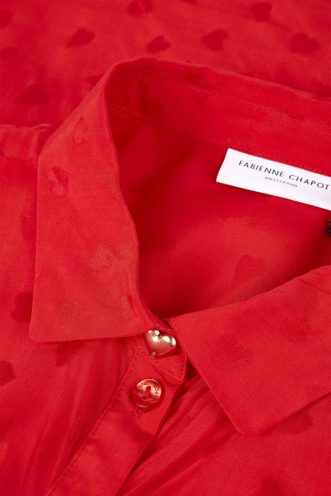 Gina Heart Blouse Fabienne chapot - second hand