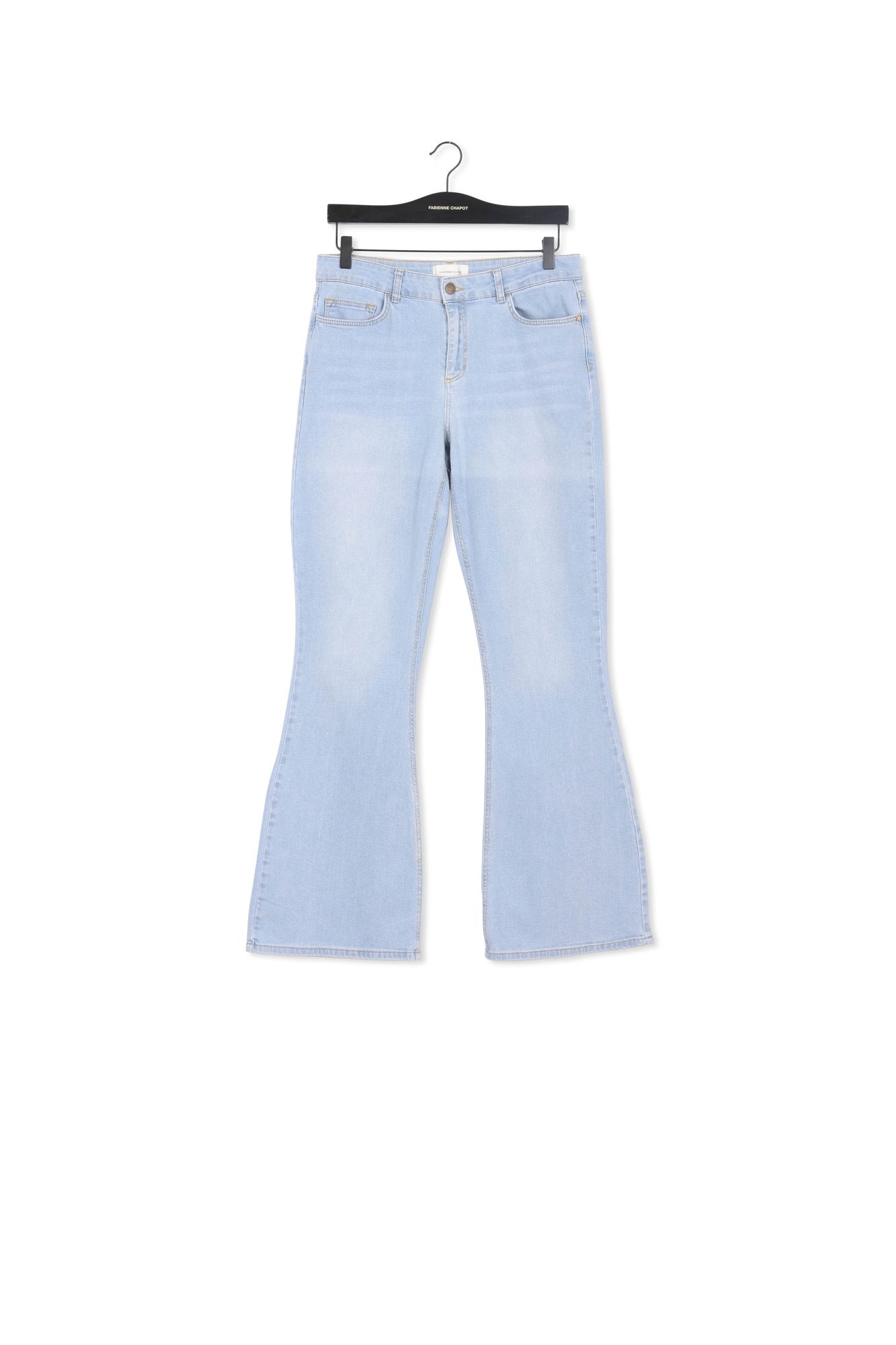 Eva Denim Flare Trousers Fabienne chapot - second hand