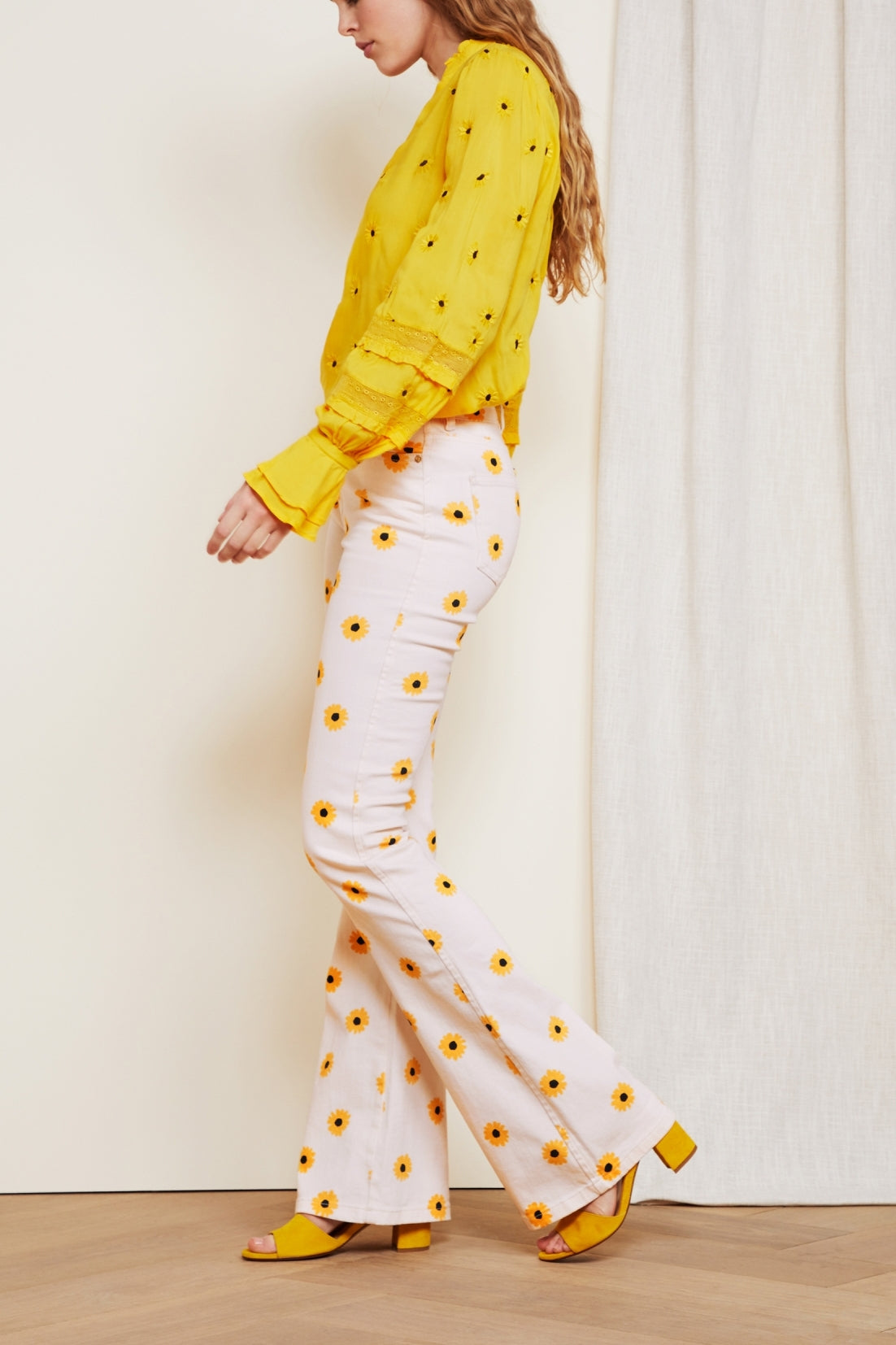 Eva Flare Trousers Fabienne chapot - second hand