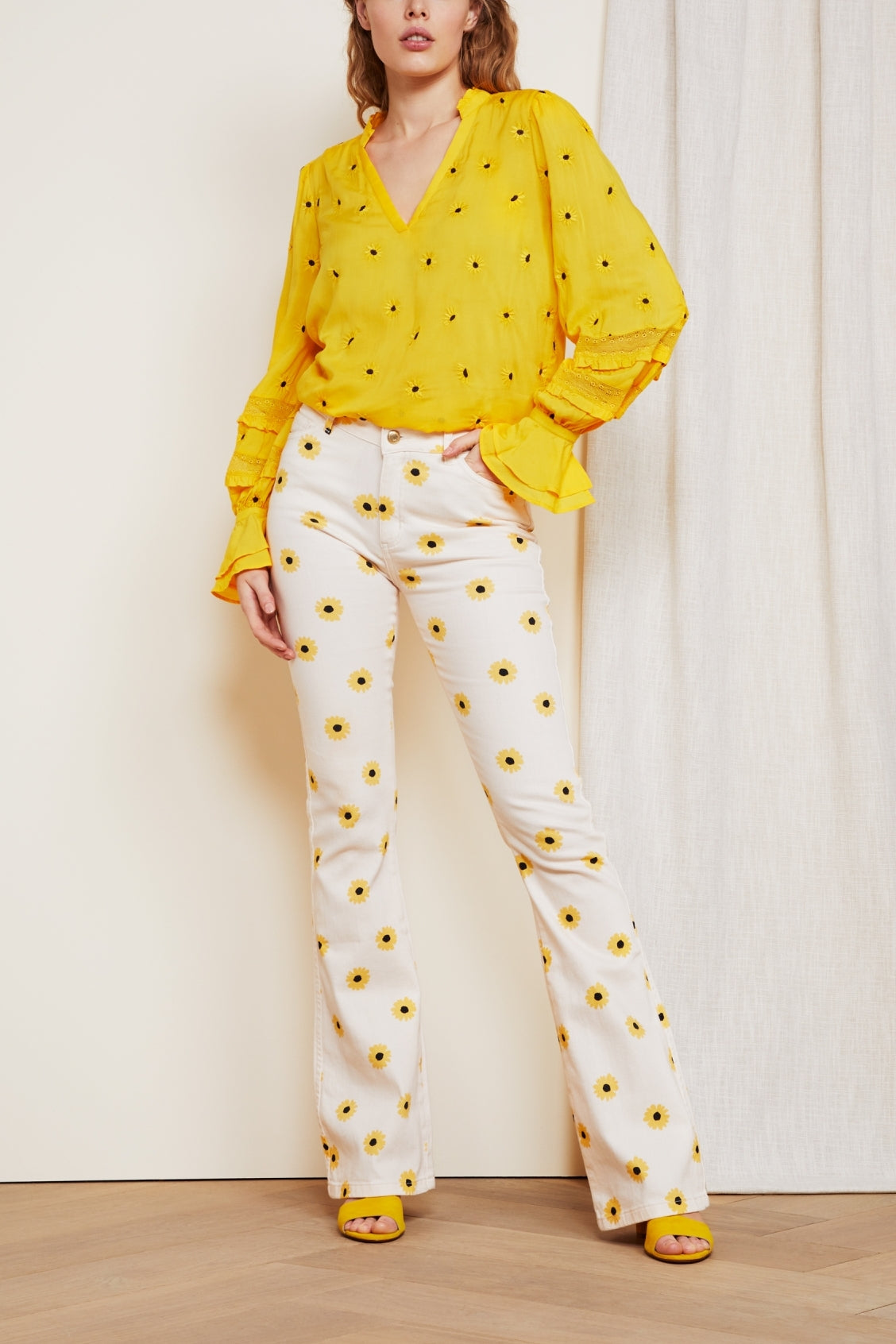 Eva Flare Trousers Fabienne chapot - second hand