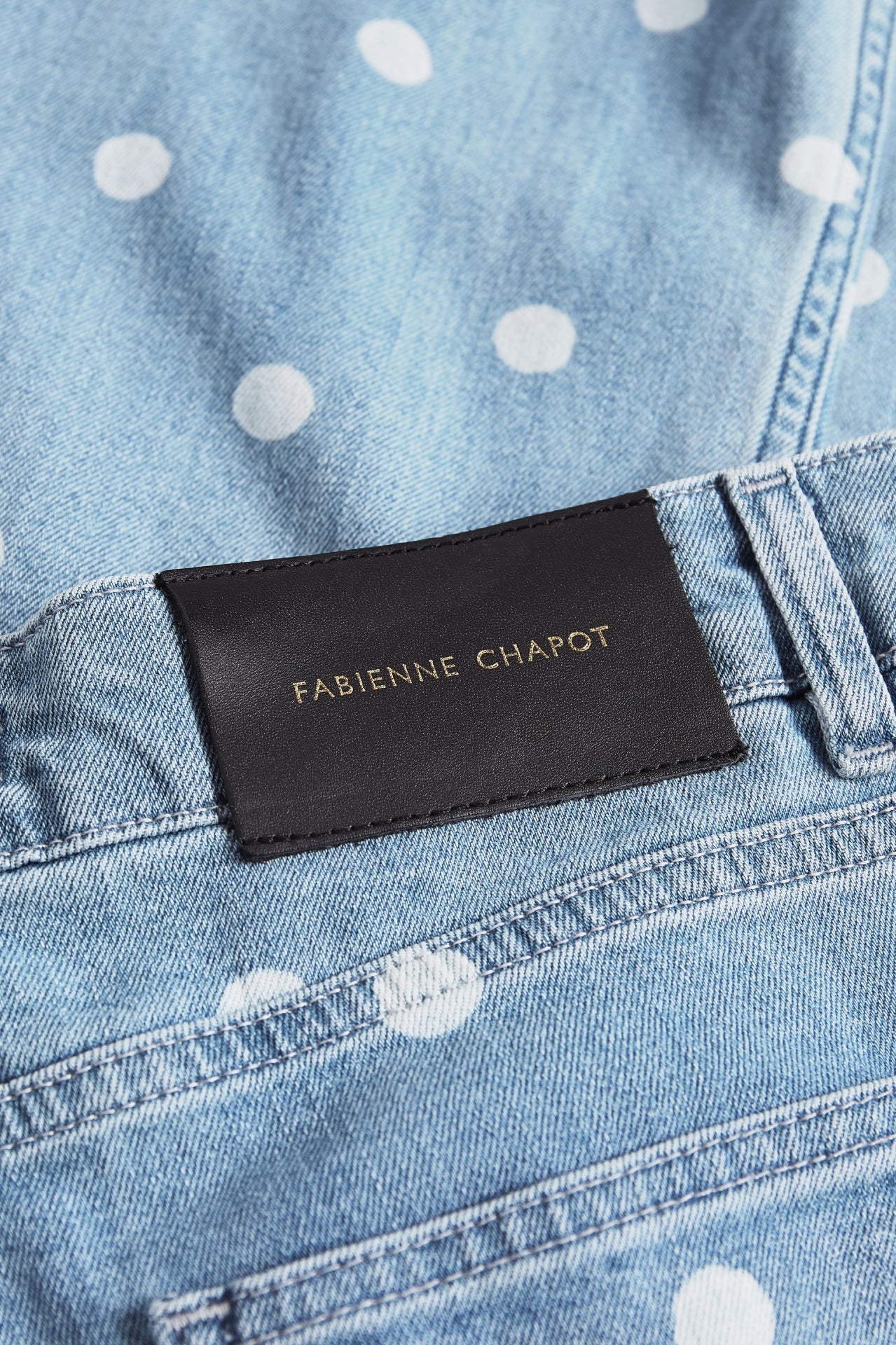 Eva Denim Flare Trousers Fabienne chapot - second hand