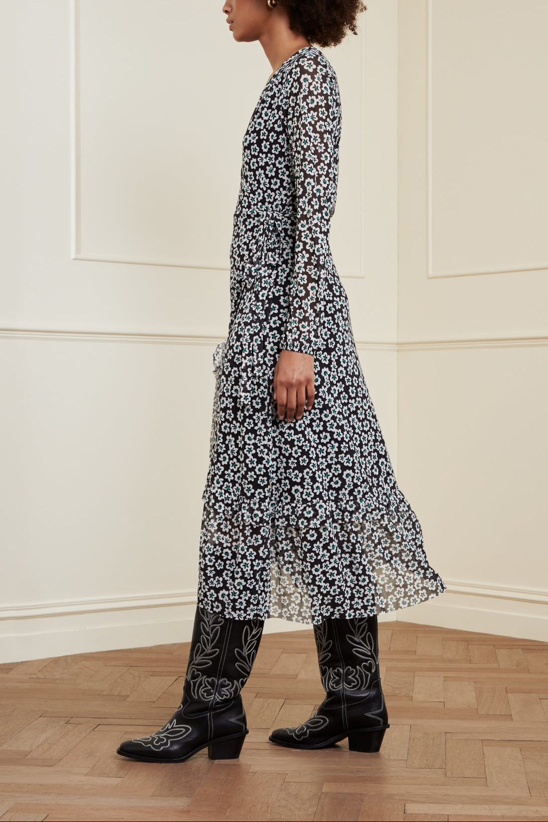Natasja Frill Dress Fabienne chapot - second hand