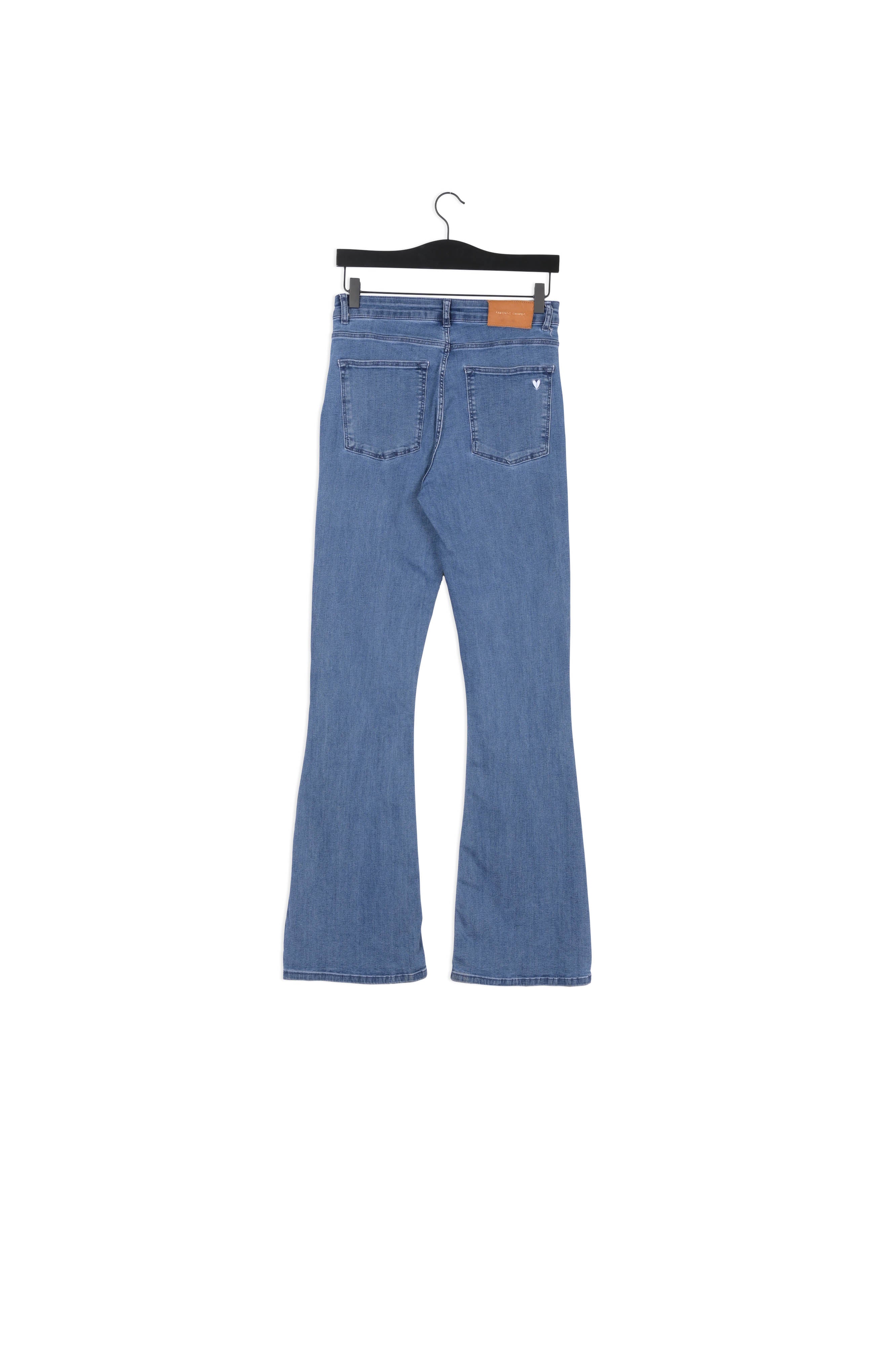 Eva Denim Flare Trousers Fabienne chapot - second hand