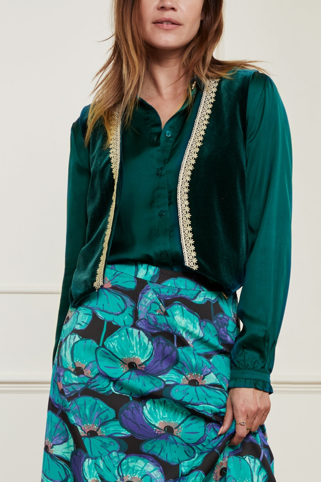 Mira Boho Otte Blouse Fabienne chapot - second hand
