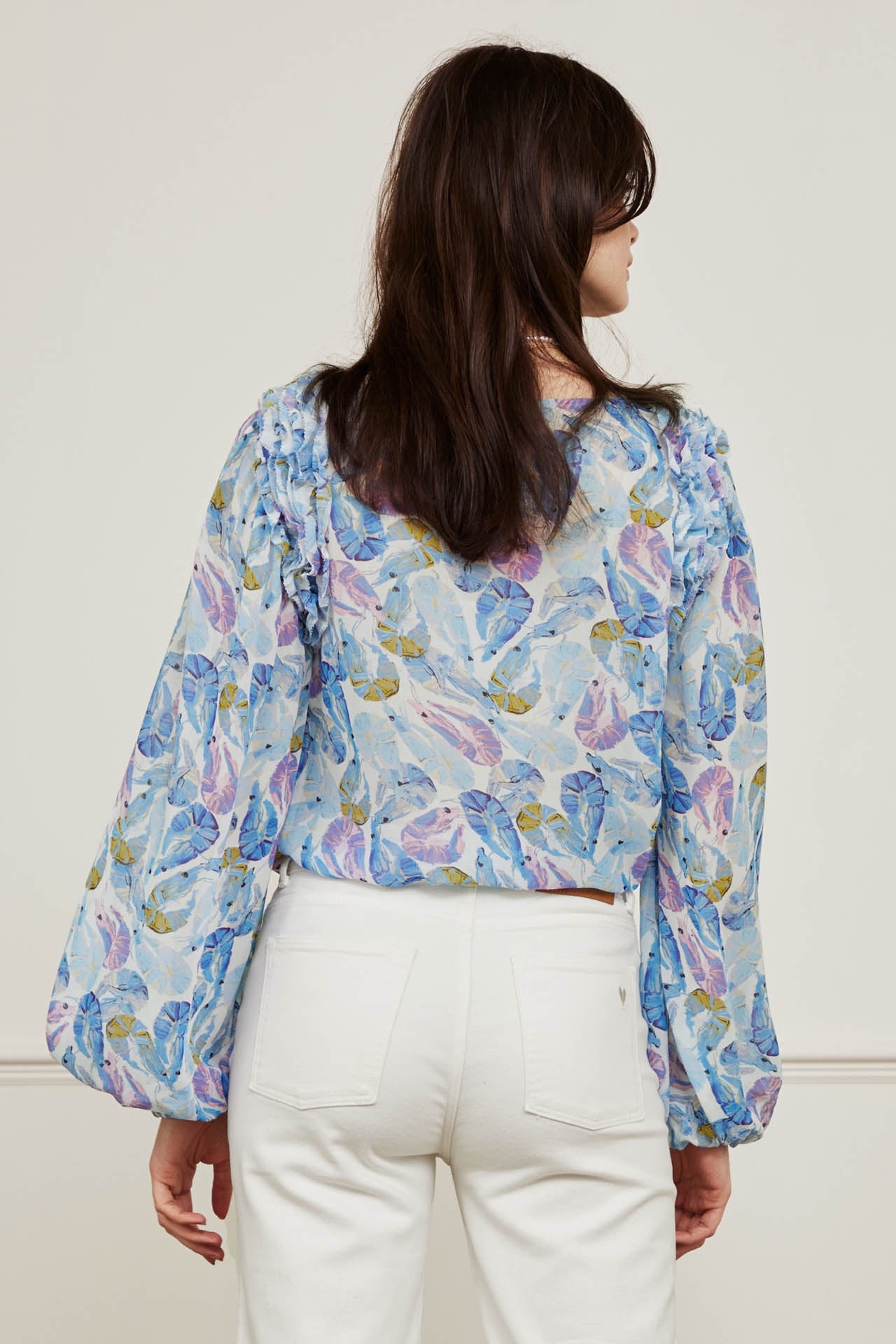 Azure Top Fabienne chapot - second hand