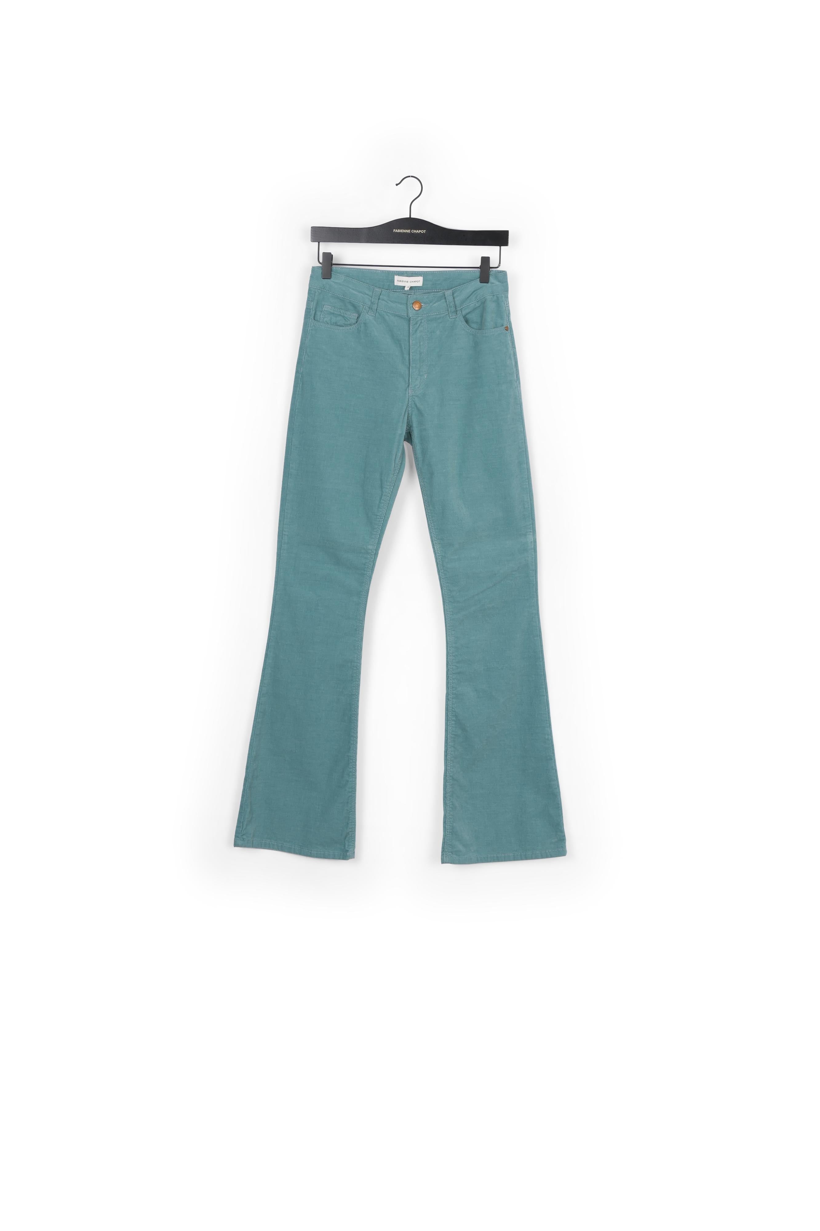 Eva Corduroy Flare Trousers Fabienne chapot - second hand