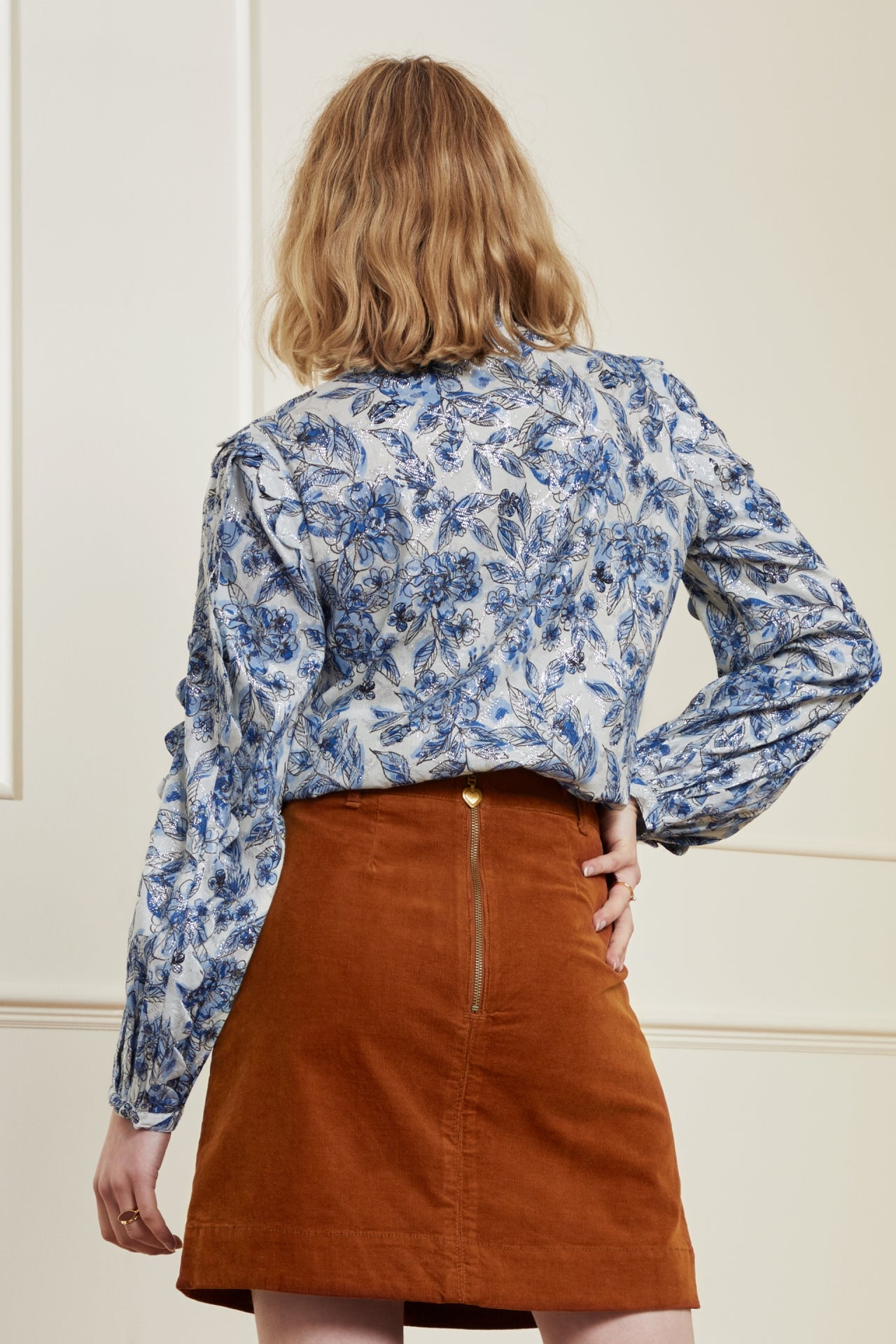 Scallop Blouse Fabienne chapot - second hand