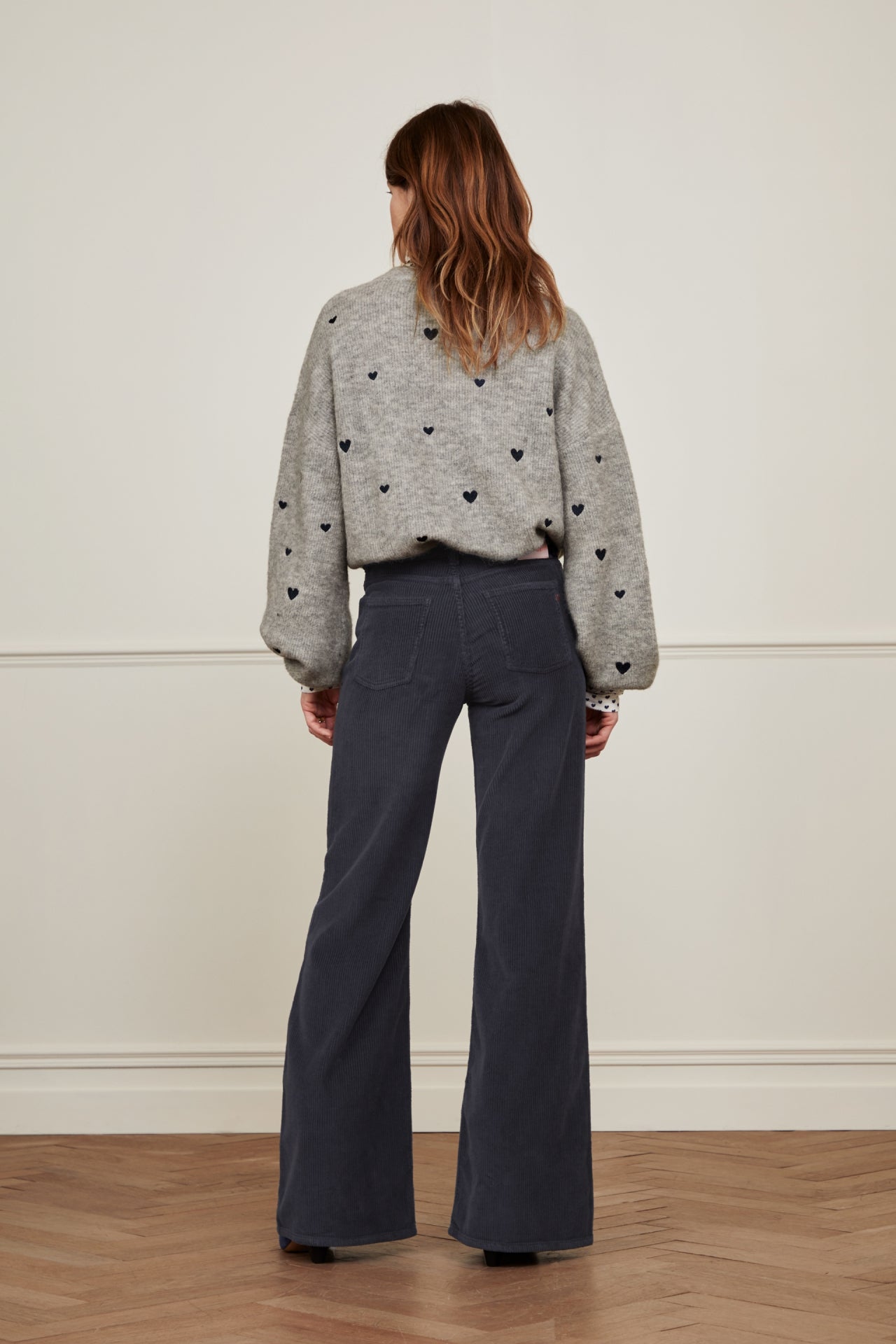 Eva Cord Wide Leg Trousers Fabienne chapot - second hand