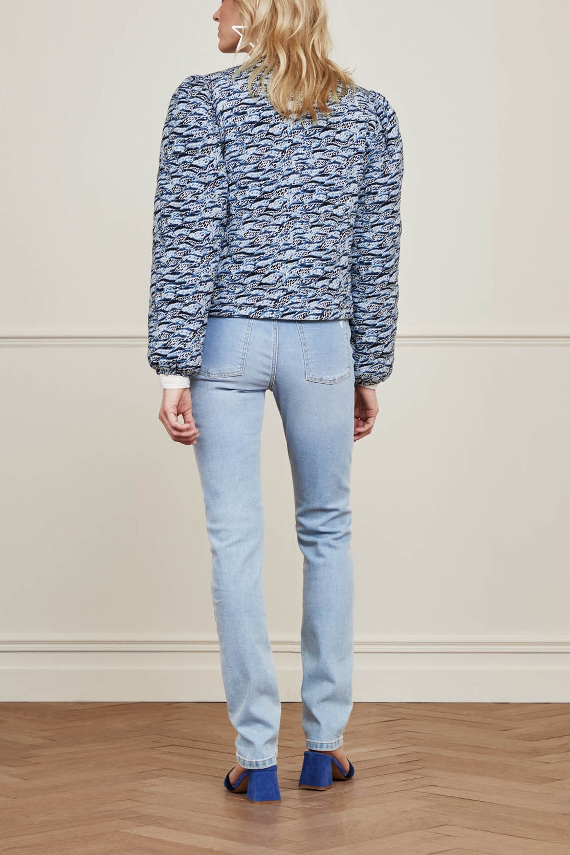 Eva Denim Slim Trousers Fabienne chapot - second hand