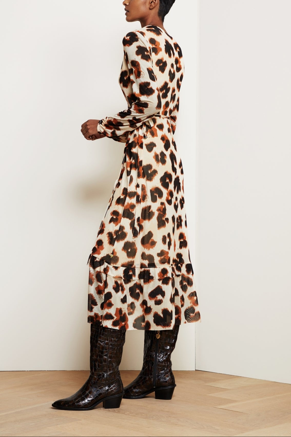 Natasja Frill Dress Fabienne chapot - second hand