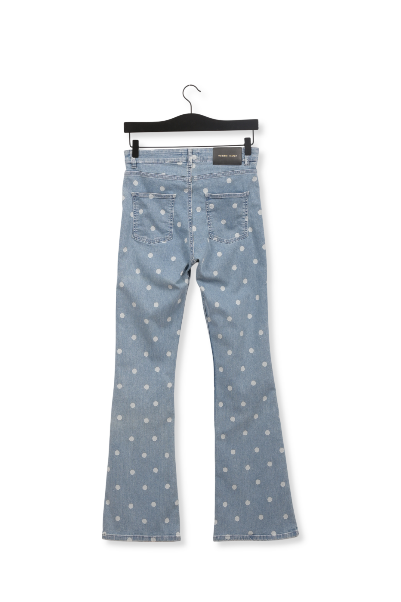 Eva Denim Flare Trousers Fabienne chapot - second hand