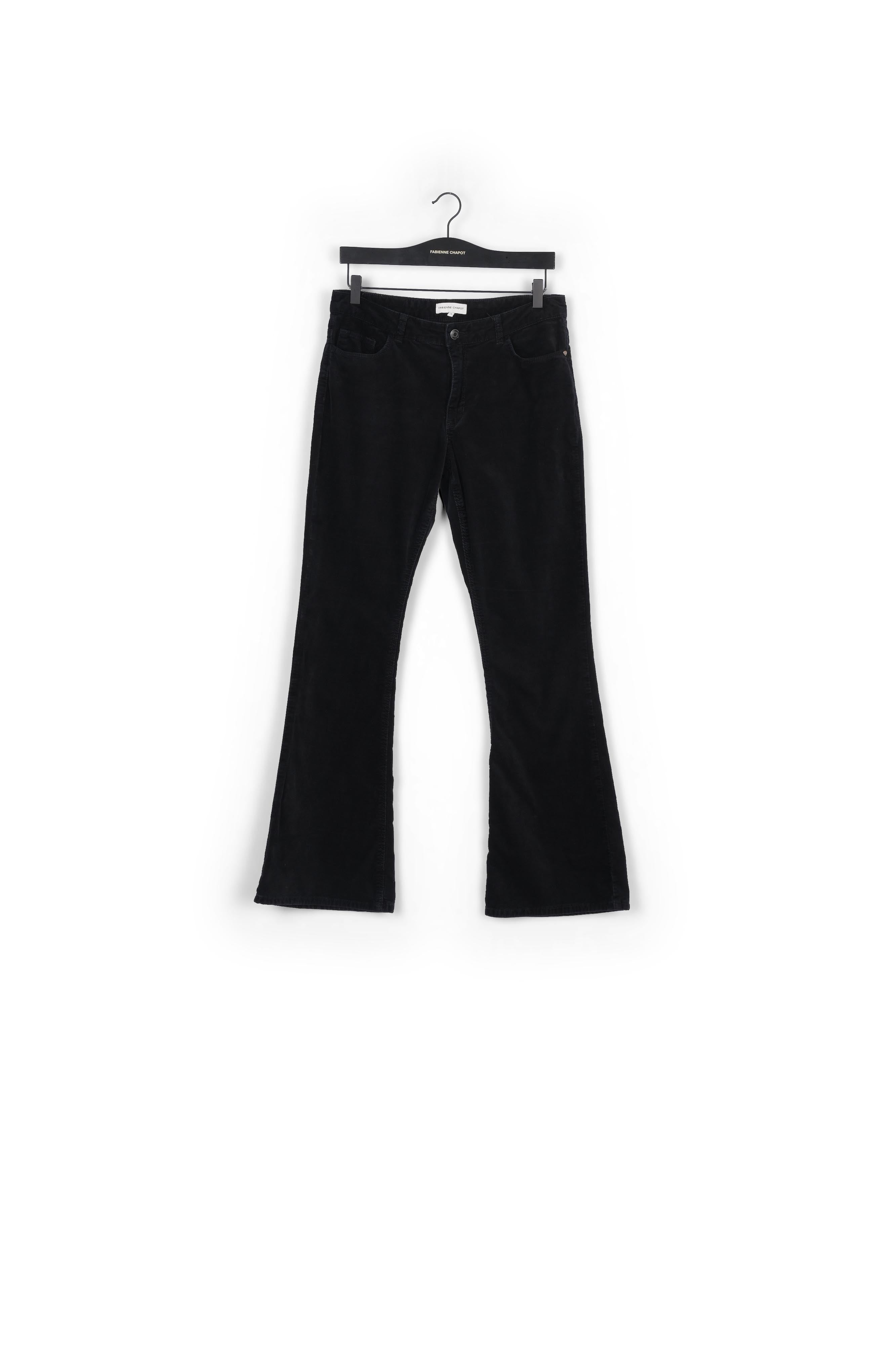 Eva Corduroy Flare Trousers Fabienne chapot - second hand
