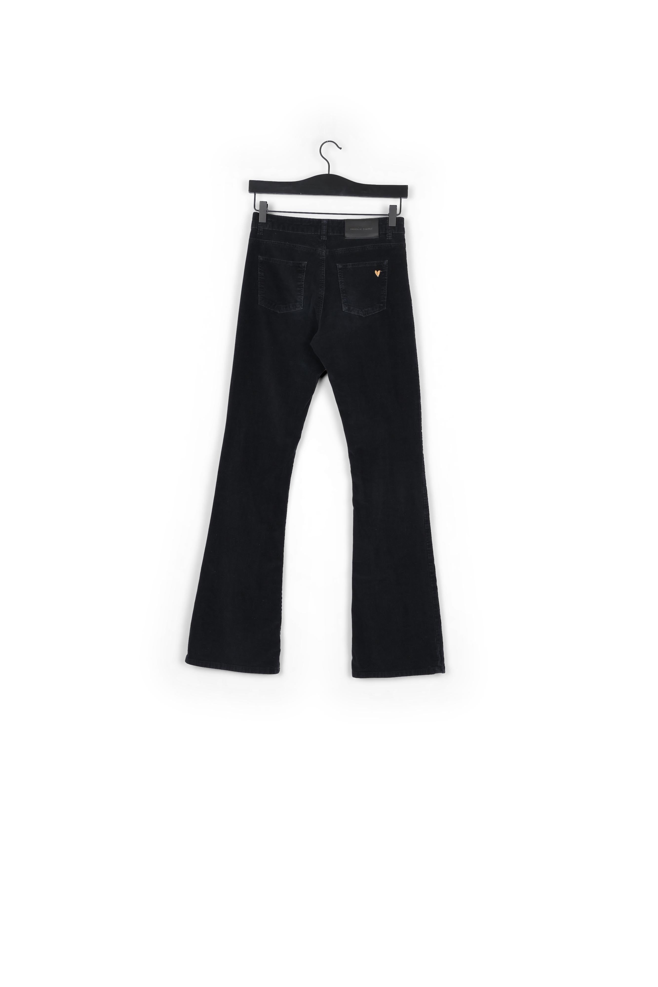 Eva Corduroy Flare Trousers Fabienne chapot - second hand
