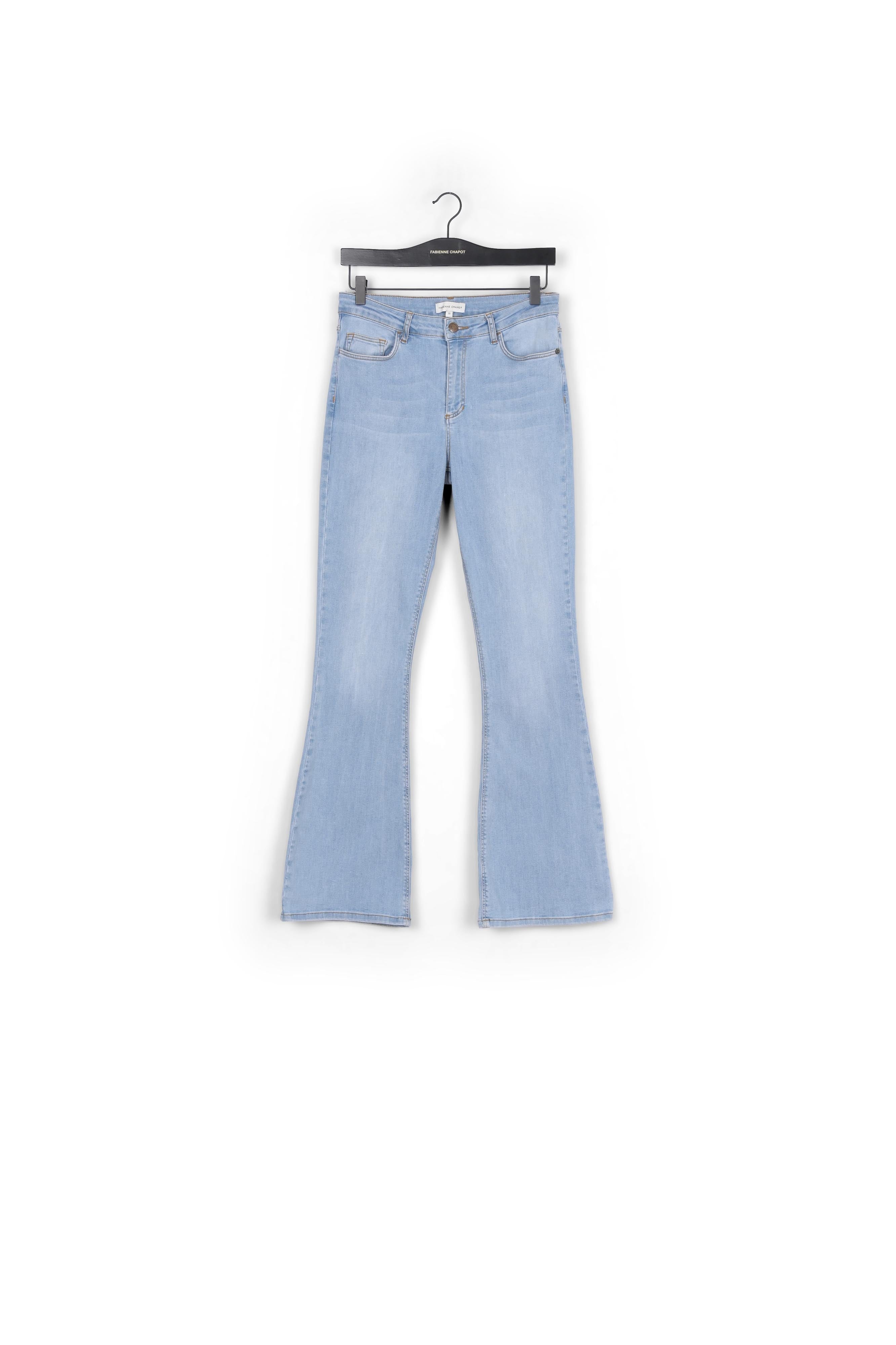 Eva Denim Flare Trousers Fabienne chapot - second hand