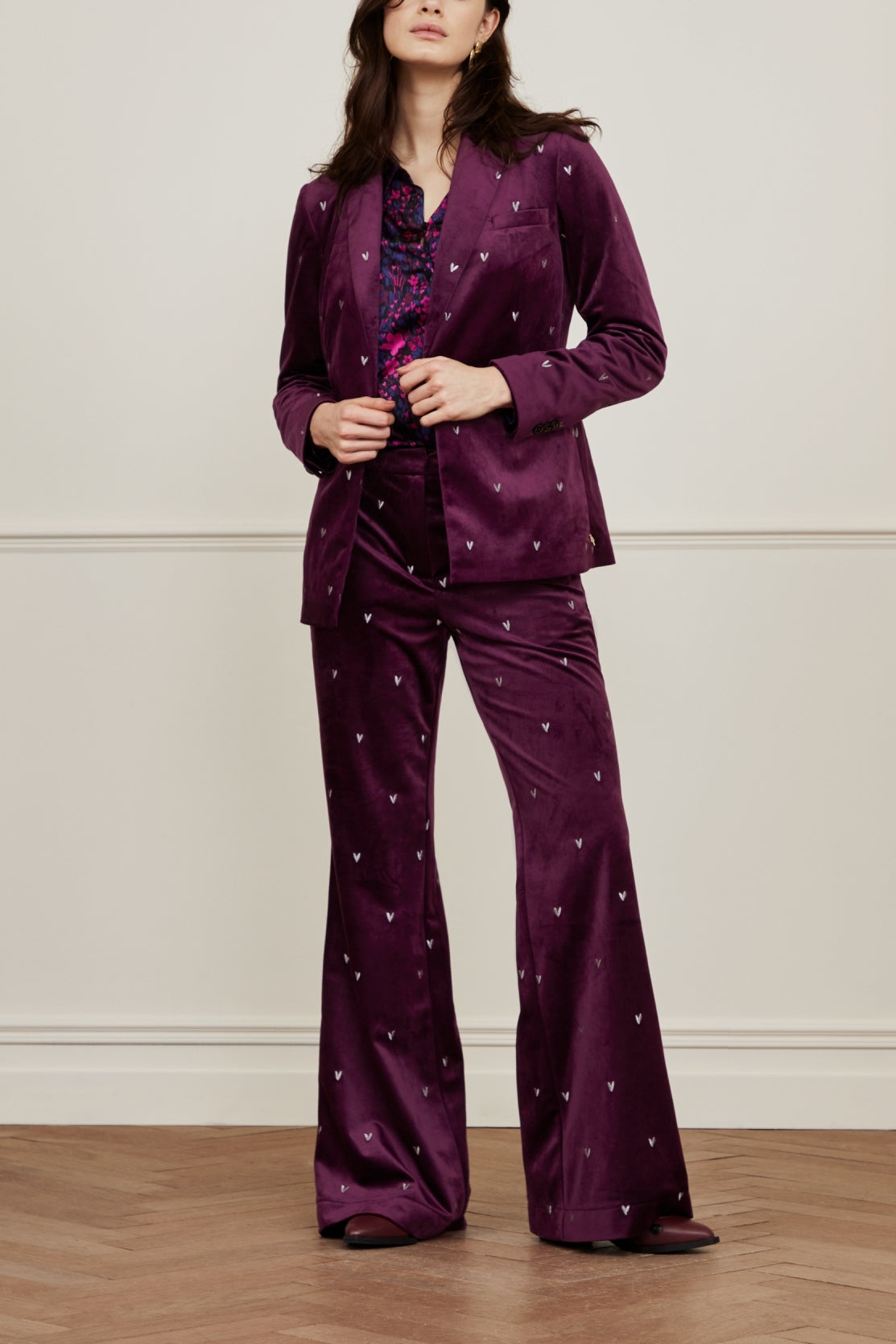Puck Velvet Trousers Fabienne chapot - second hand