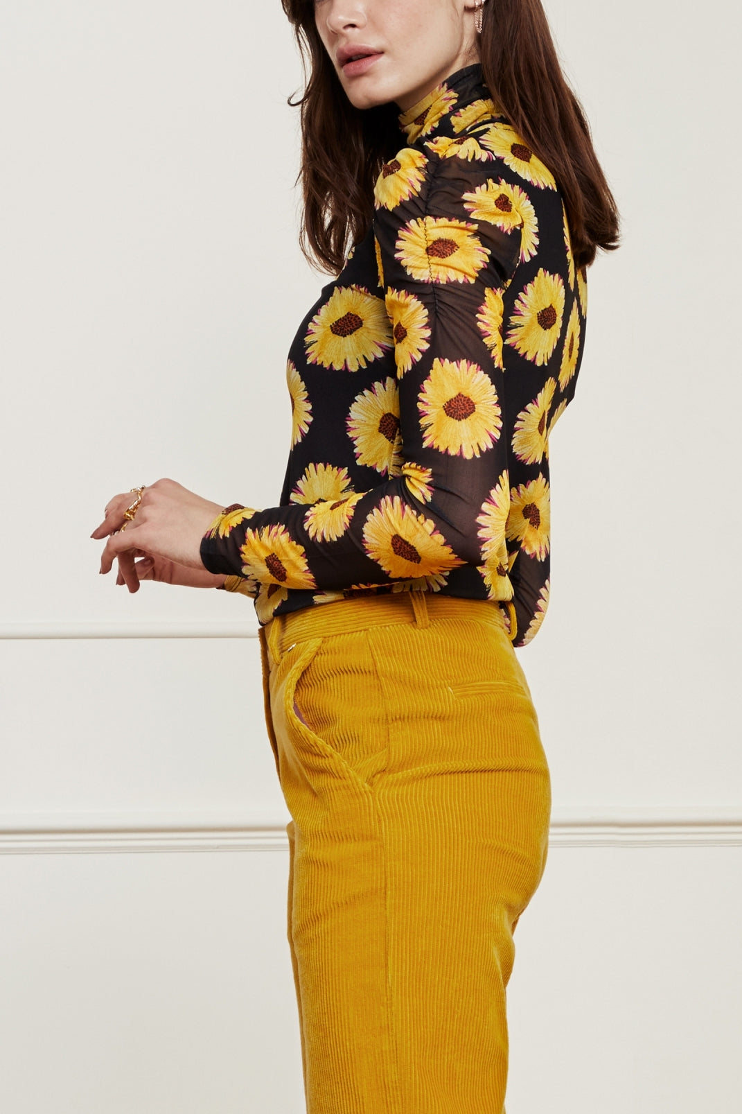 Jane Puffed Sleeve Top Fabienne chapot - second hand