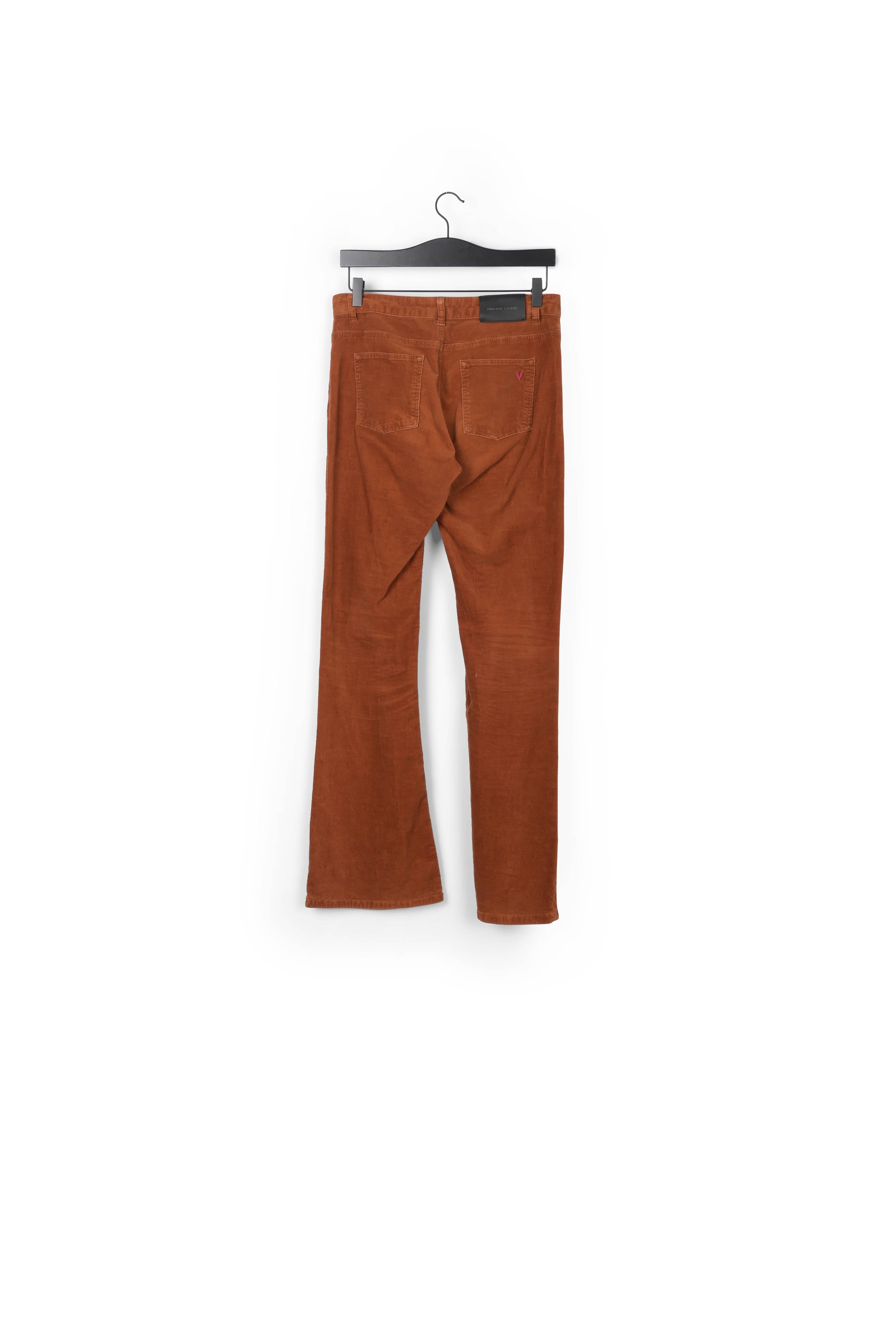 Eva Corduroy Flare Trousers Fabienne chapot - second hand