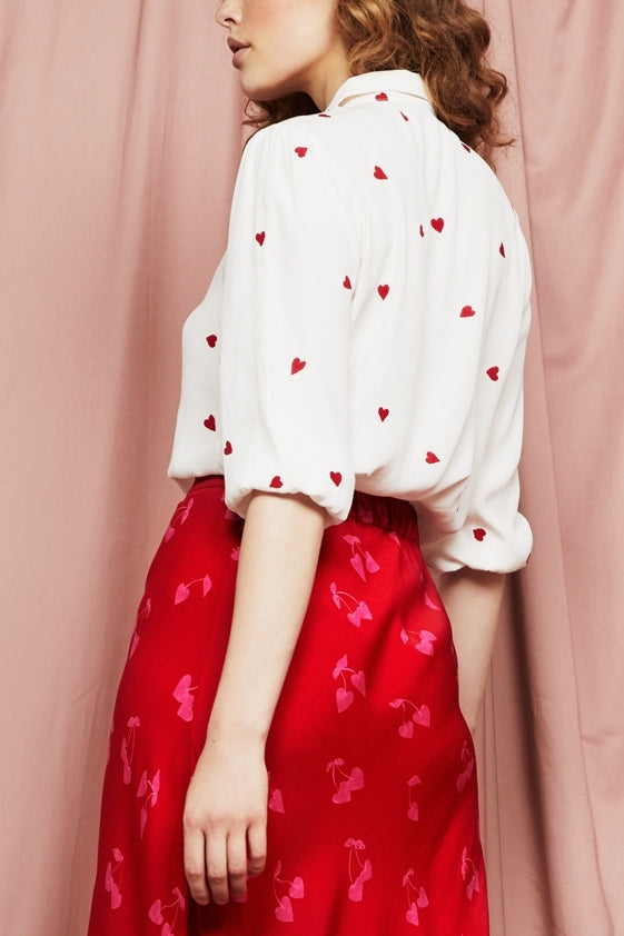 Gina Embroidery Blouse Fabienne chapot - second hand