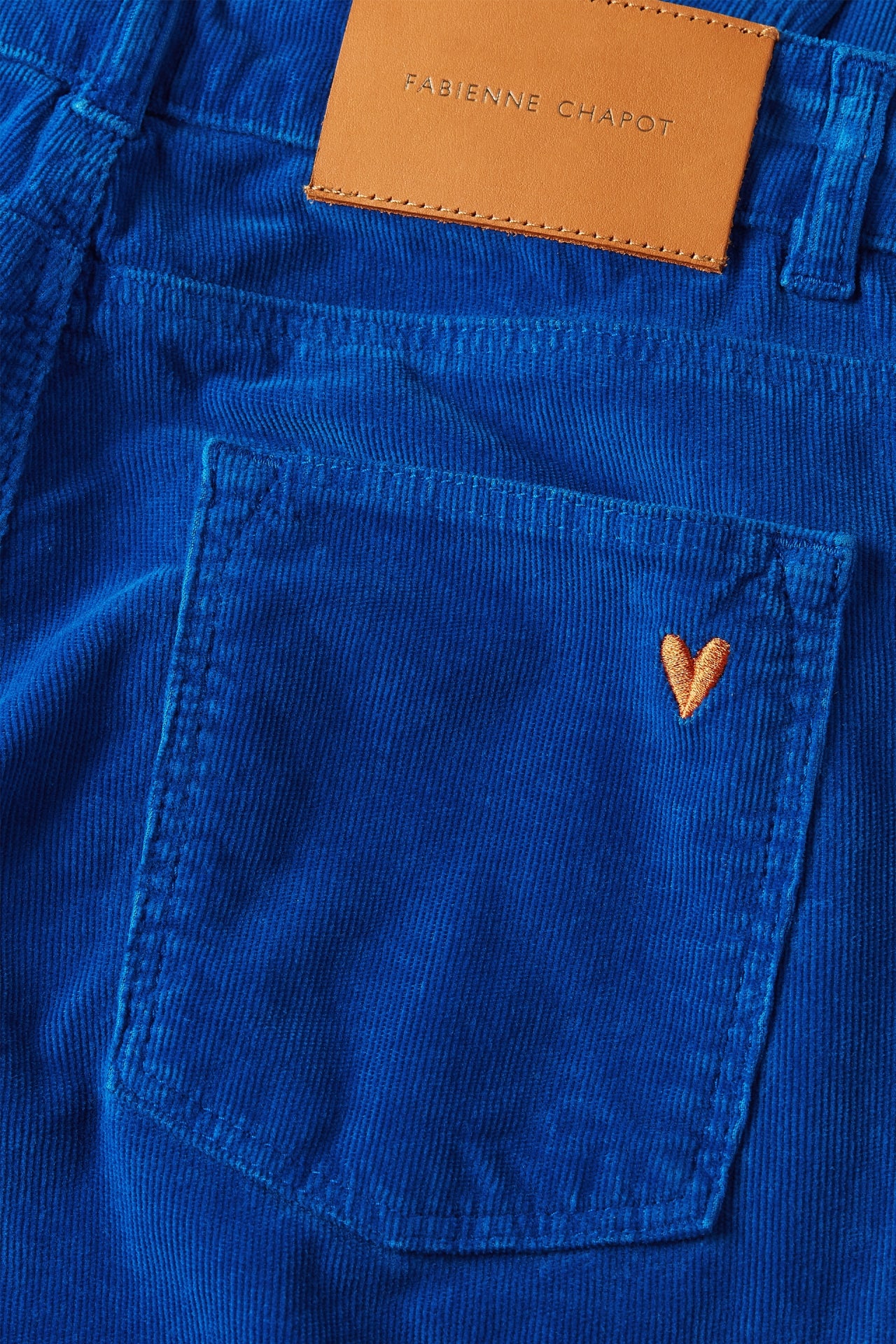 Eva Corduroy Flare Trousers Fabienne chapot - second hand