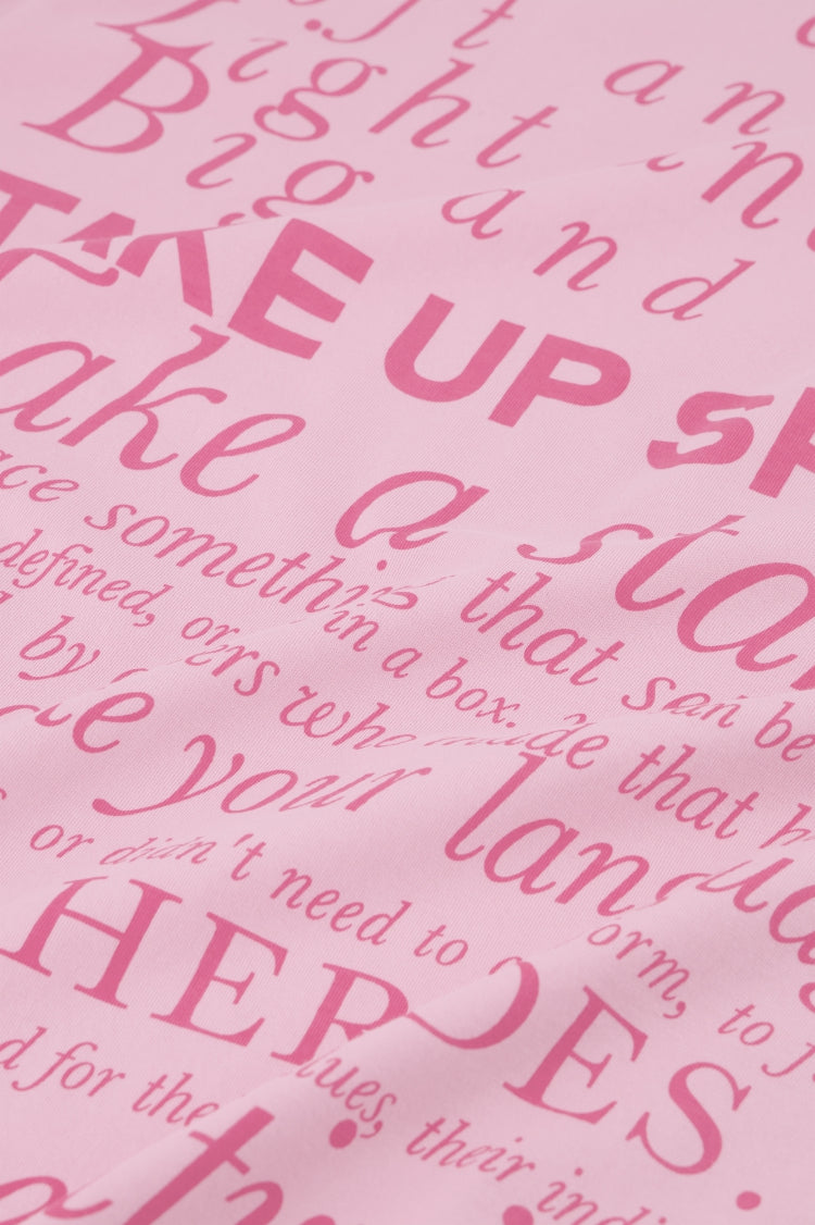 Fay Poem Pink T-shirt Fabienne chapot - second hand