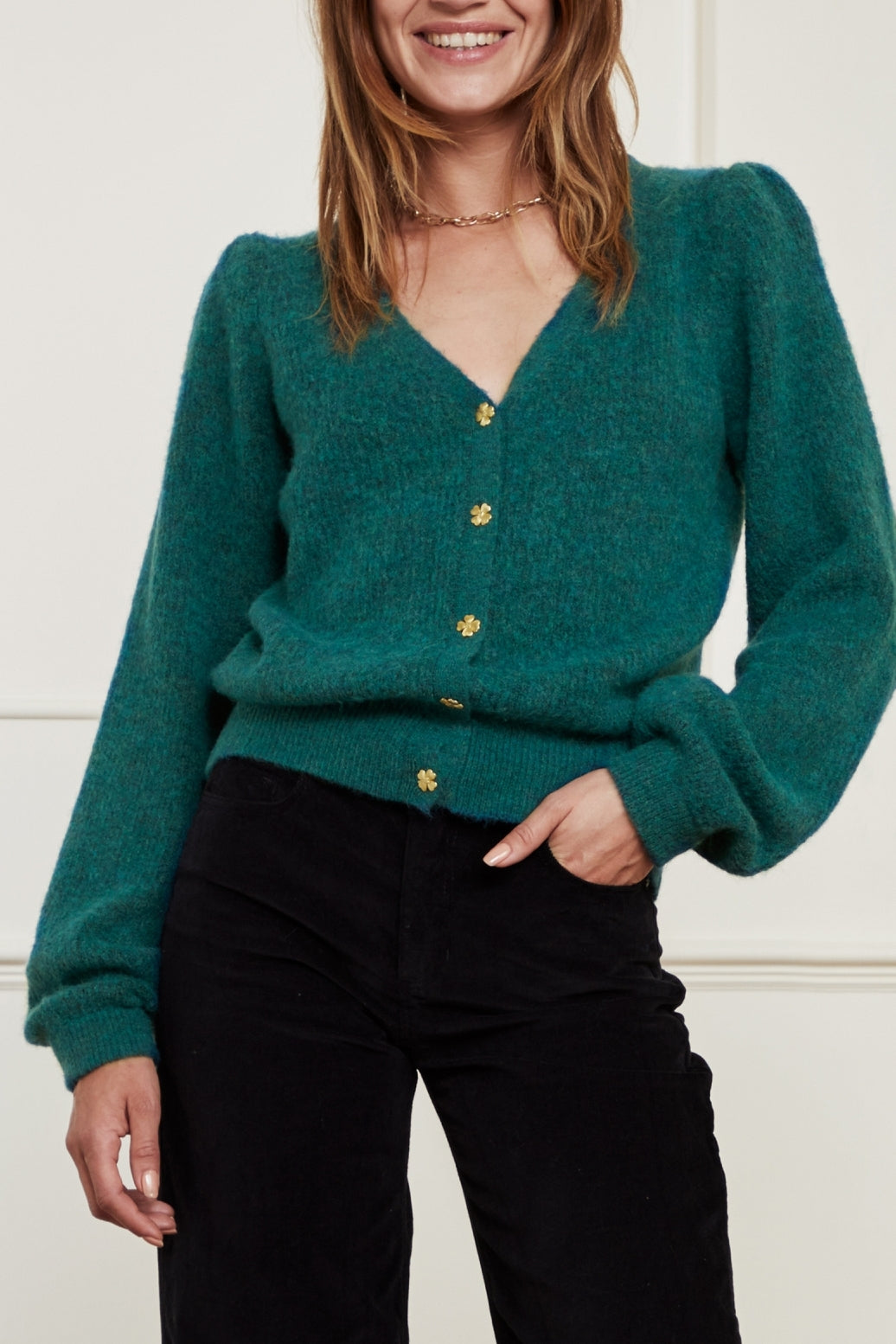 Sally Cardigan Long Sleeve Fabienne chapot - second hand