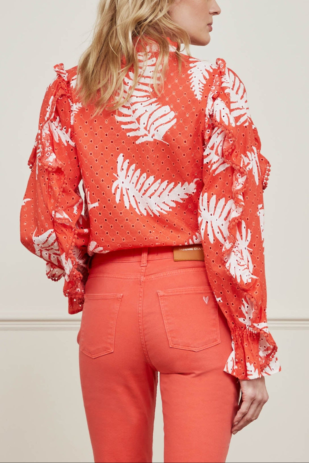 Josie Broderie Blouse Fabienne chapot - second hand