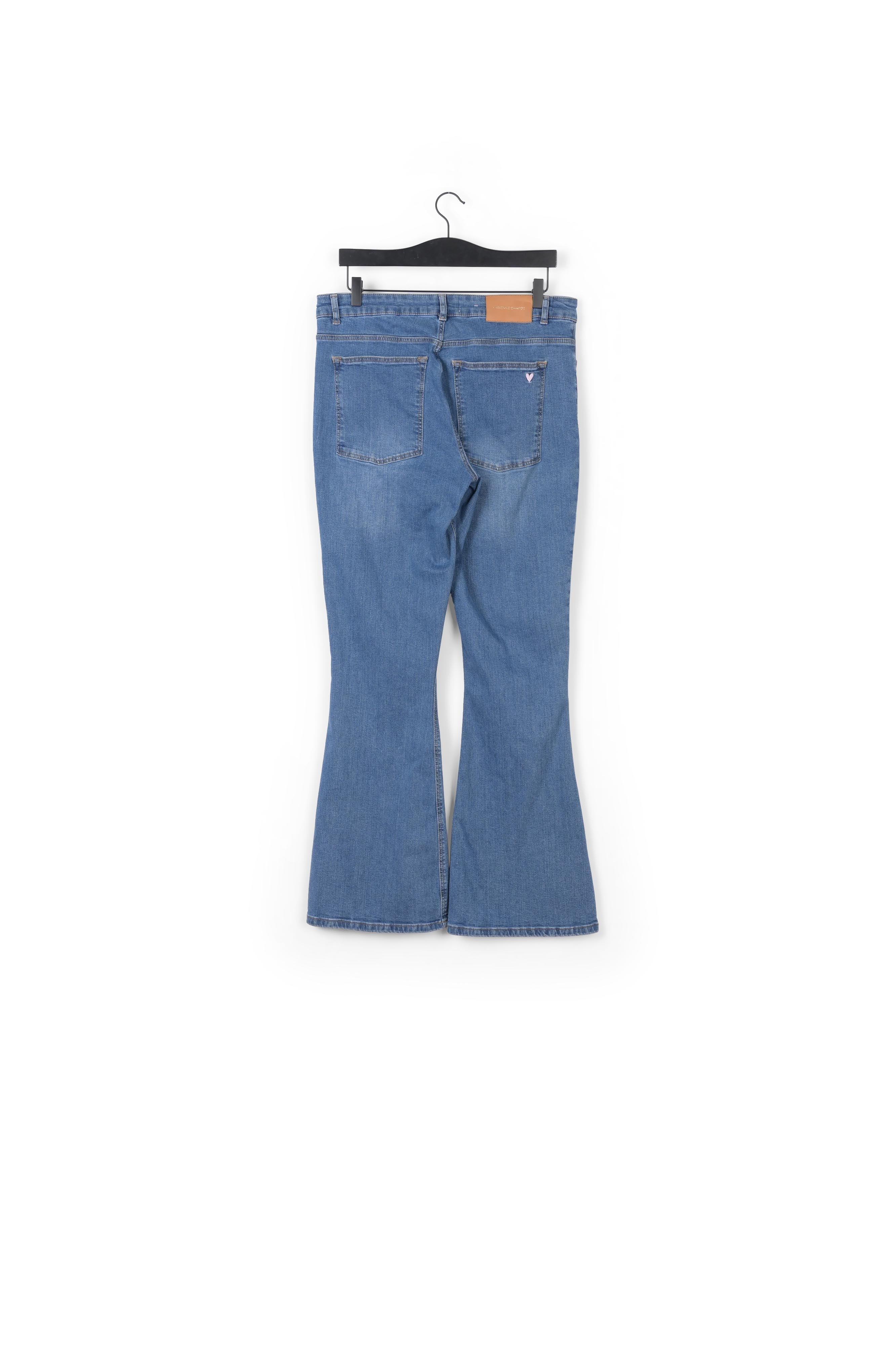 Eva Denim Flare Trousers Fabienne chapot - second hand