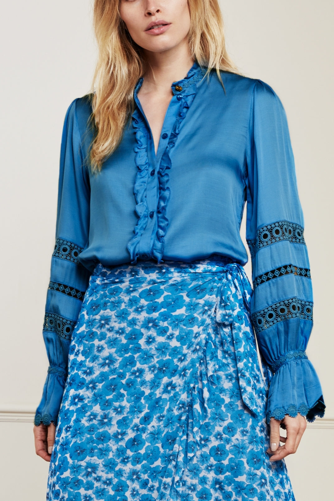 Boho Blouse Fabienne chapot - second hand