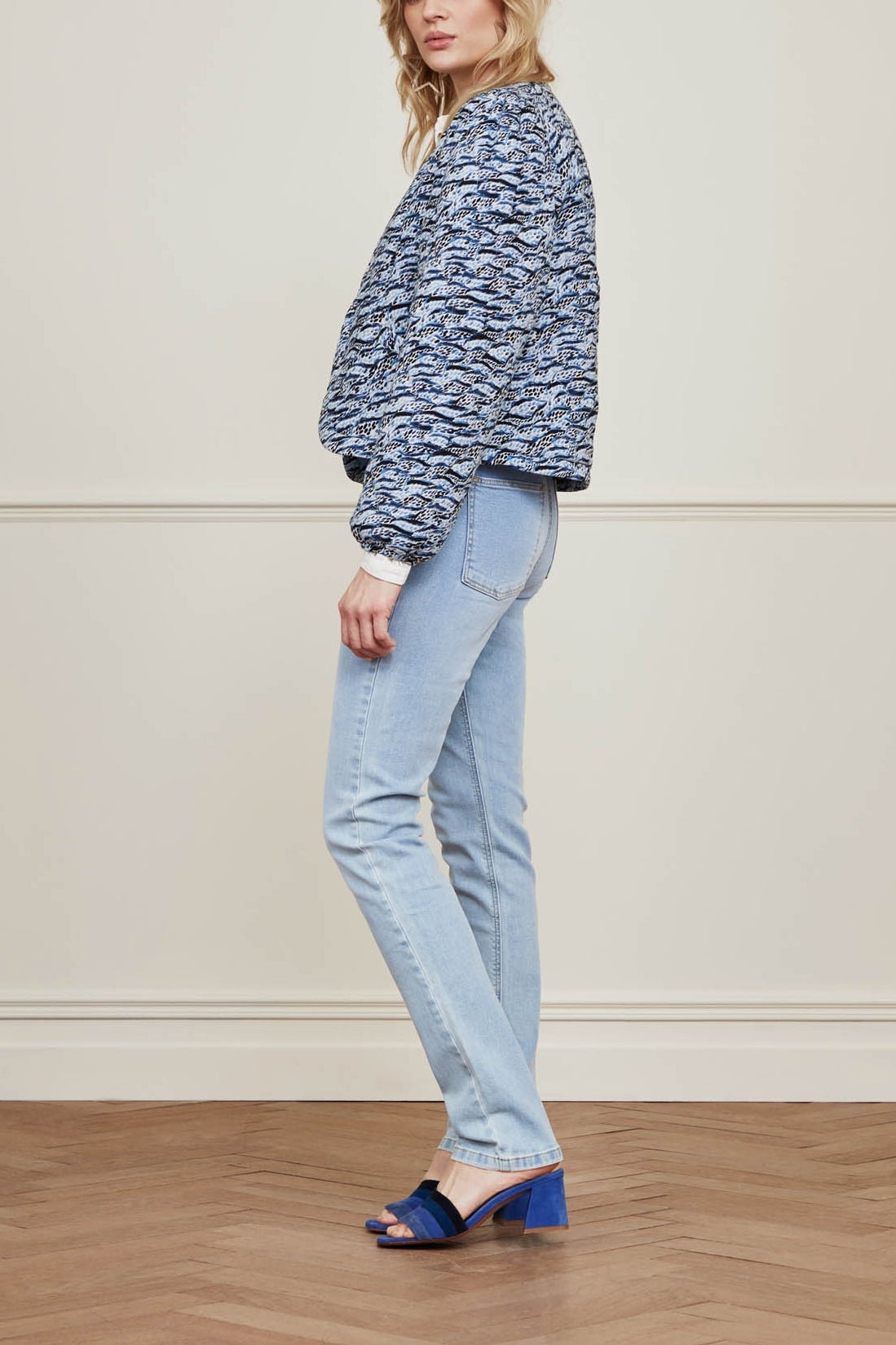 Eva Denim Slim Trousers Fabienne chapot - second hand