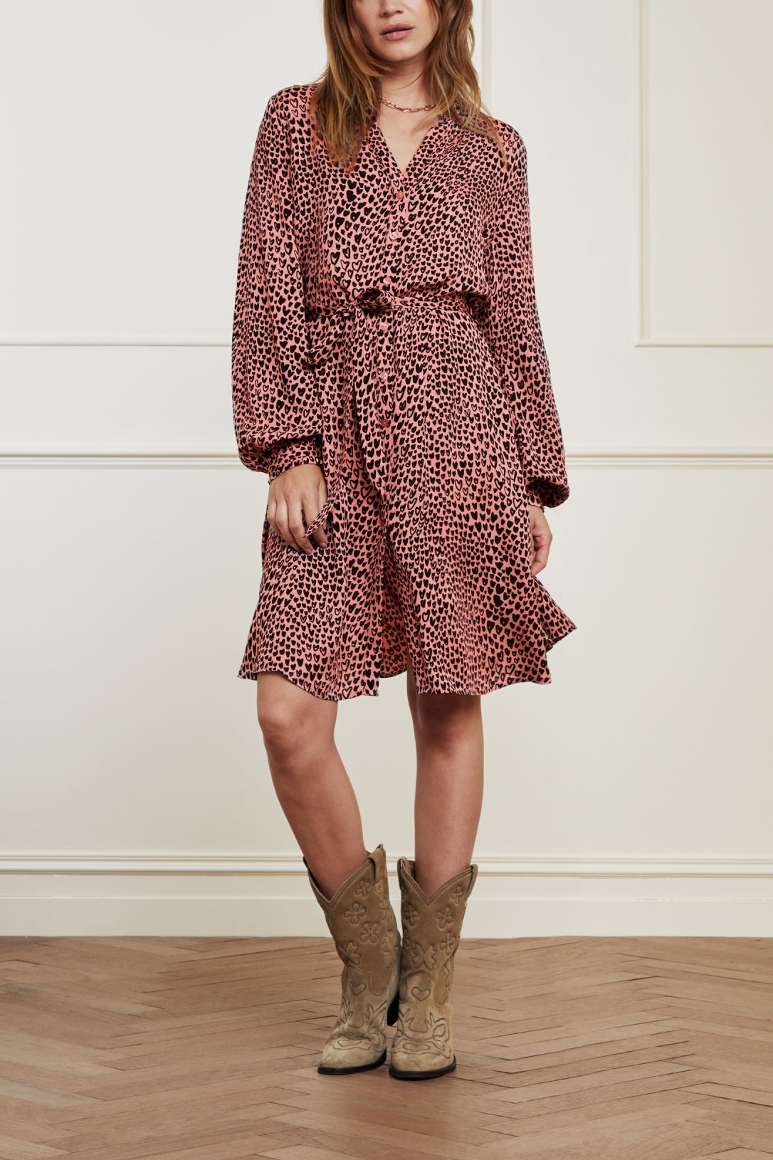 Dorien Frill Dress Fabienne chapot - second hand