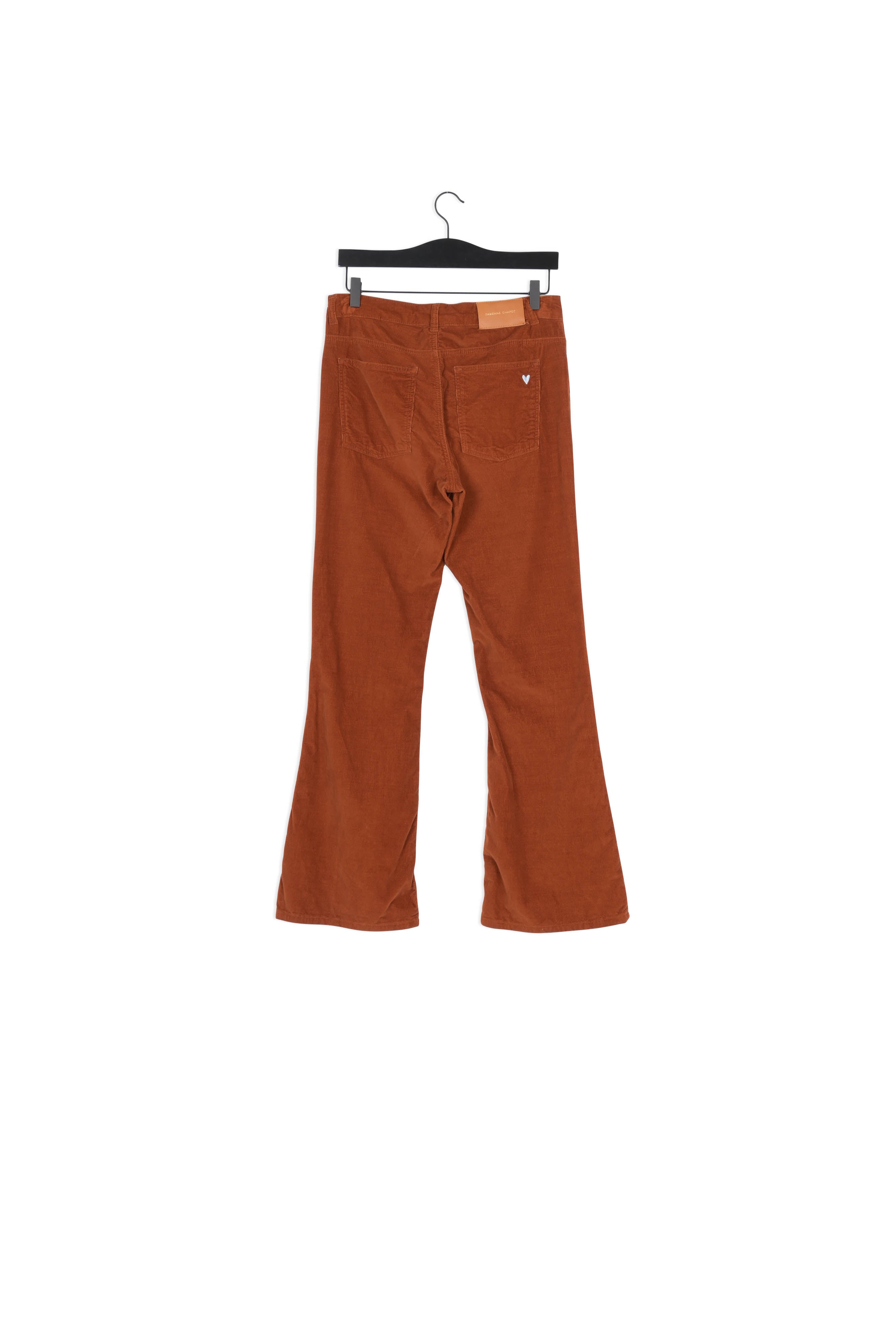 Eva Corduroy Flare Trousers Fabienne chapot - second hand