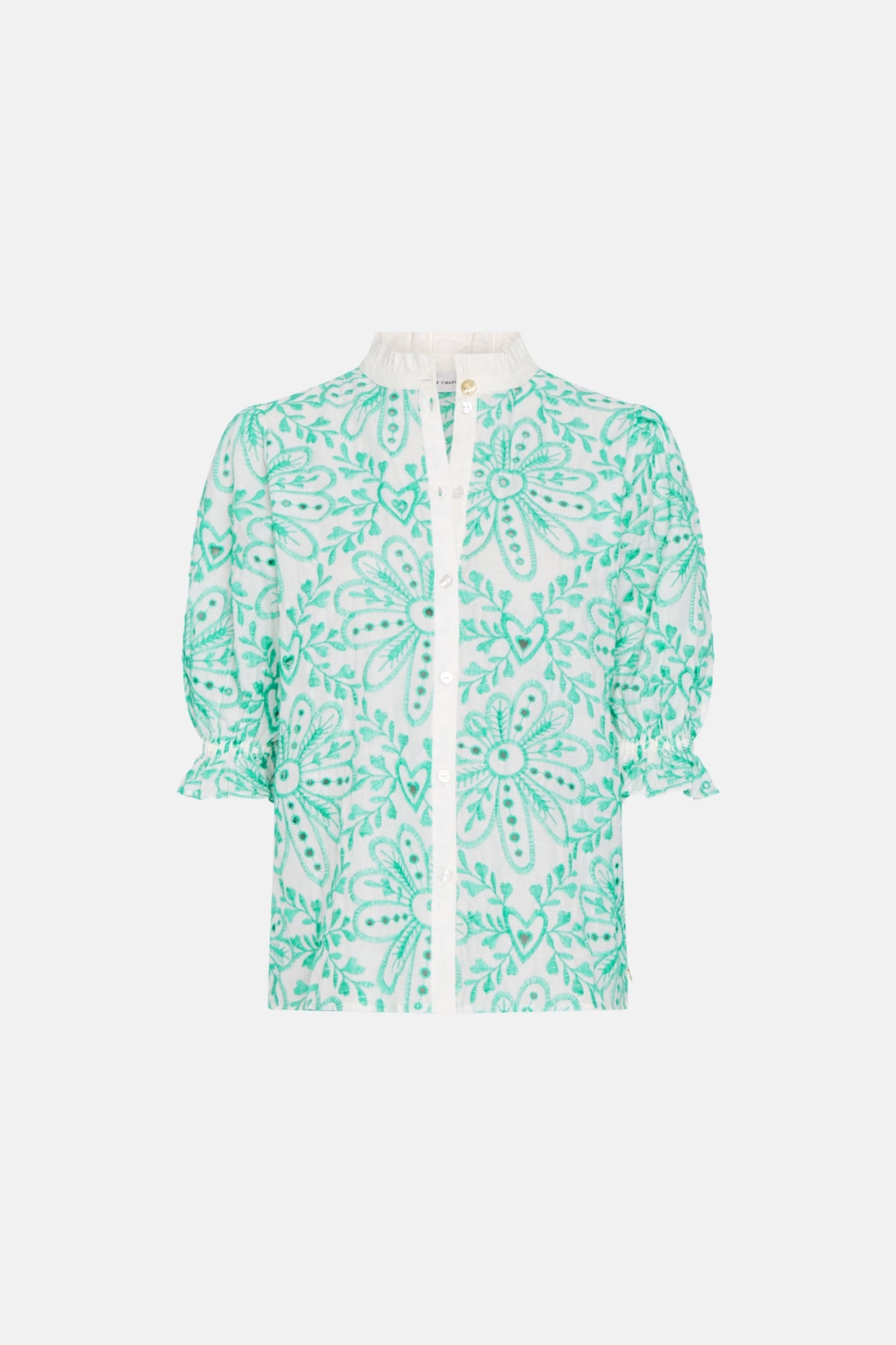 Meggy Broderie Blouse Fabienne chapot - second hand