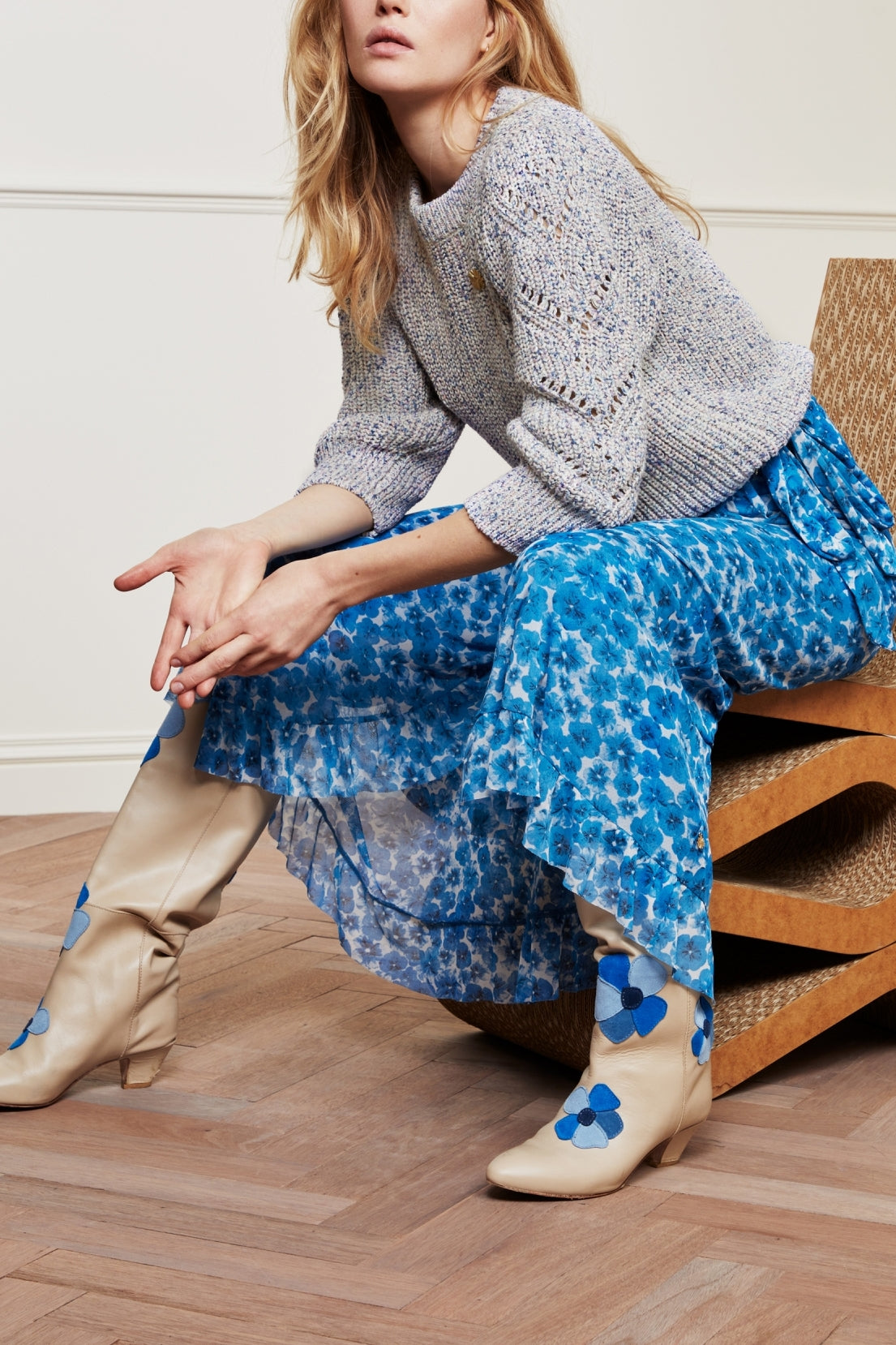 Bobo Frill Skirt Fabienne chapot - second hand