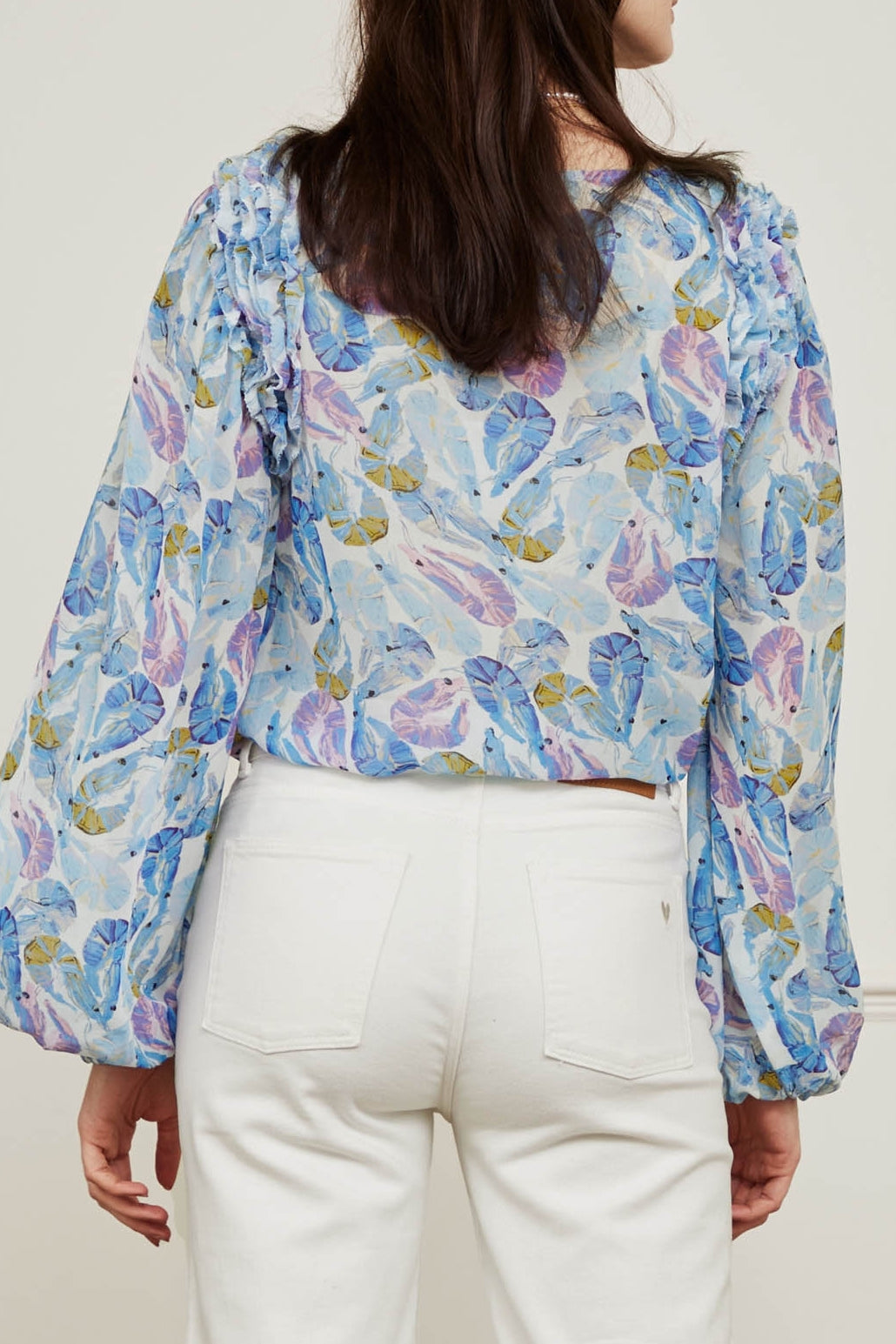 Azure Top Fabienne chapot - second hand